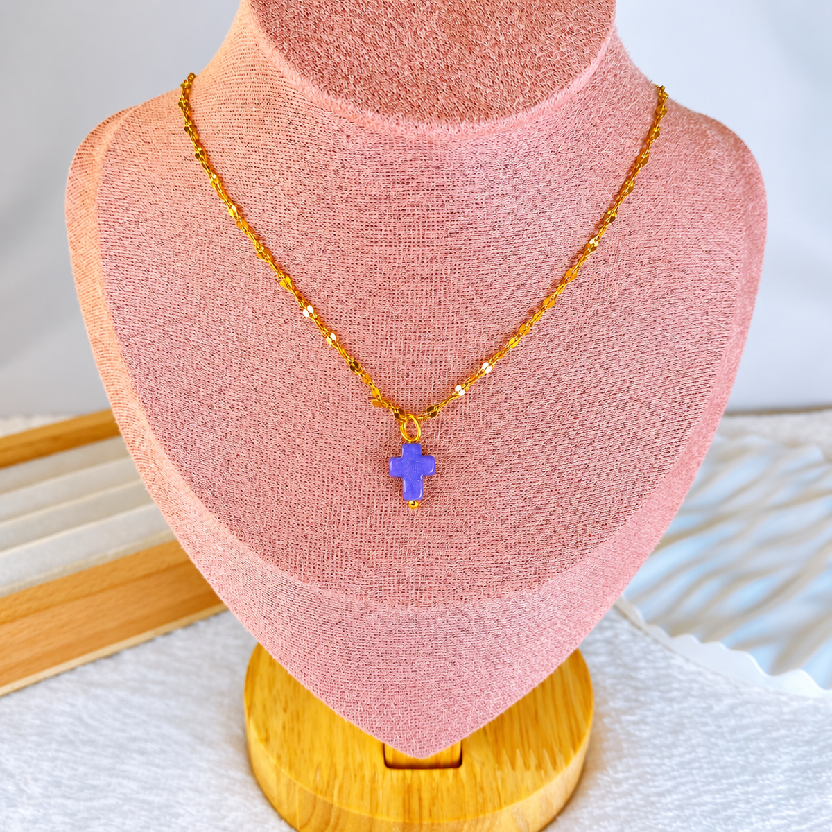 Collar de Acero Inoxidable y Resina CAI3558-3