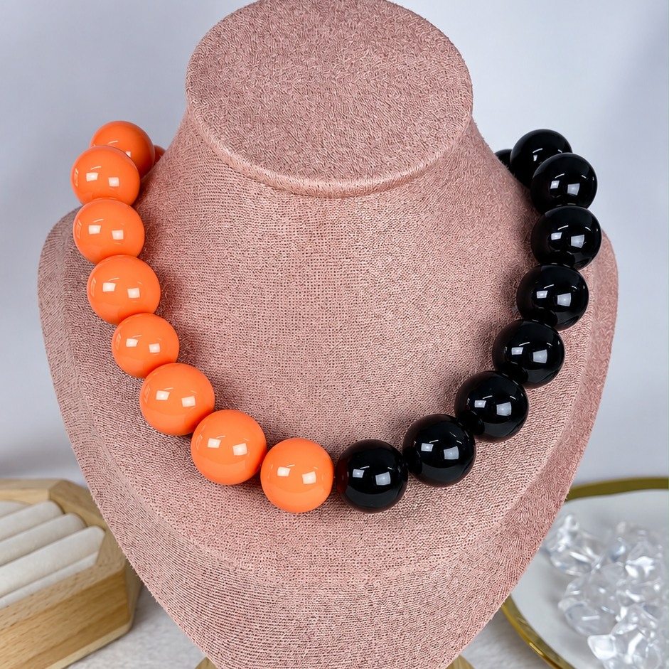Collar Halloween de Acrilico CB964-2