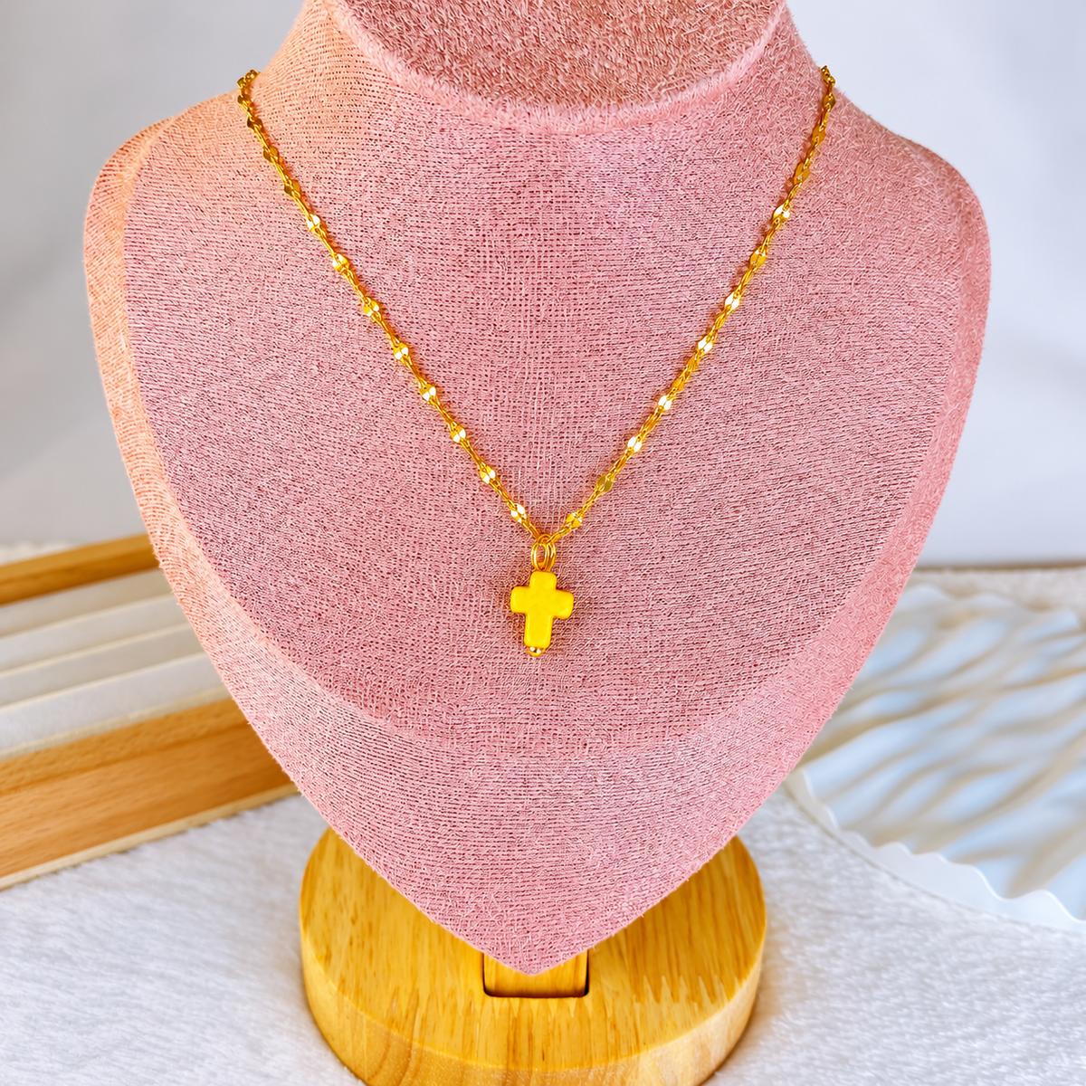 Collar de Acero Inoxidable y Resina CAI3558-4