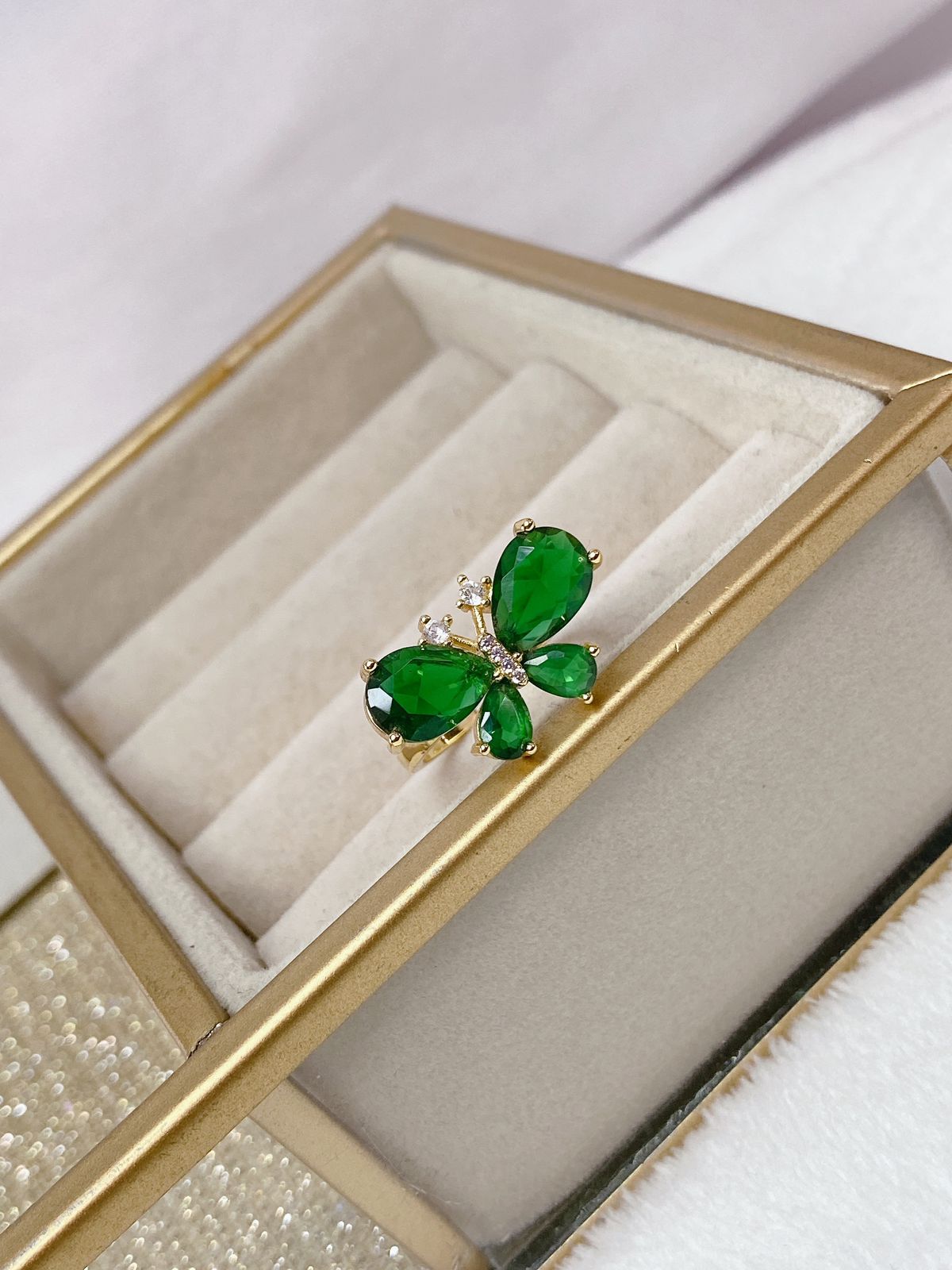 Anillo de Chapa de Oro Ajustable ACO1236-2