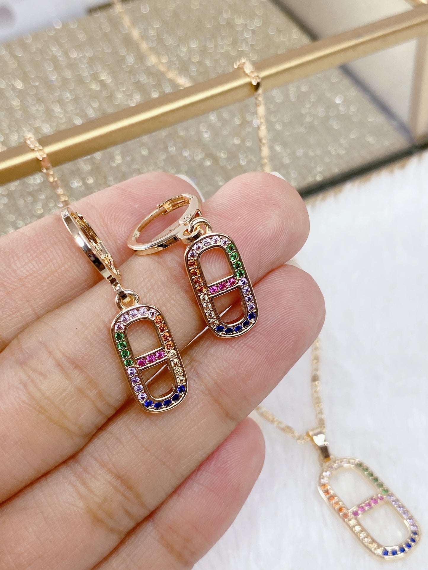 Set Chapa de Oro CC1619-2