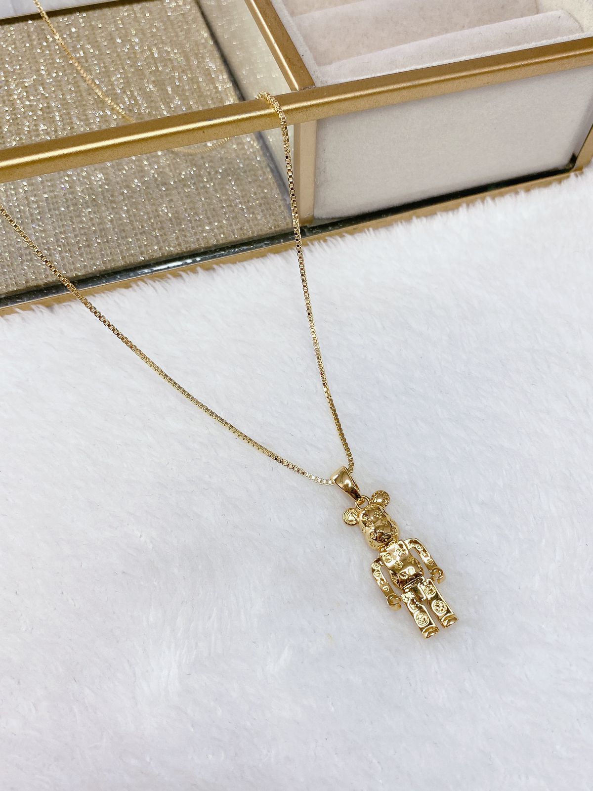 Collar de Chapa de Oro CC1795-1