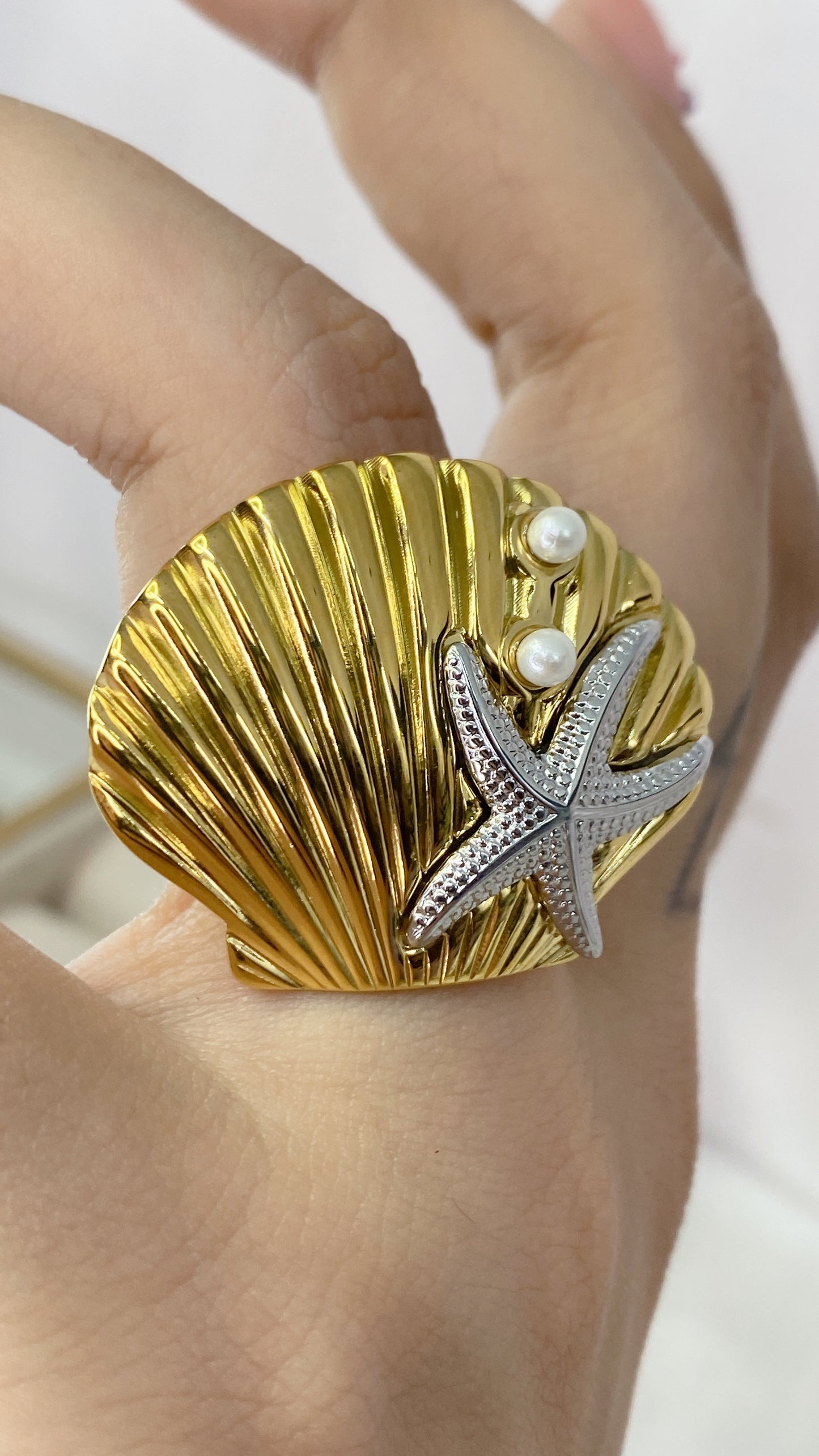 Anillo de Acero Inoxidable Ajustable RAI914-1