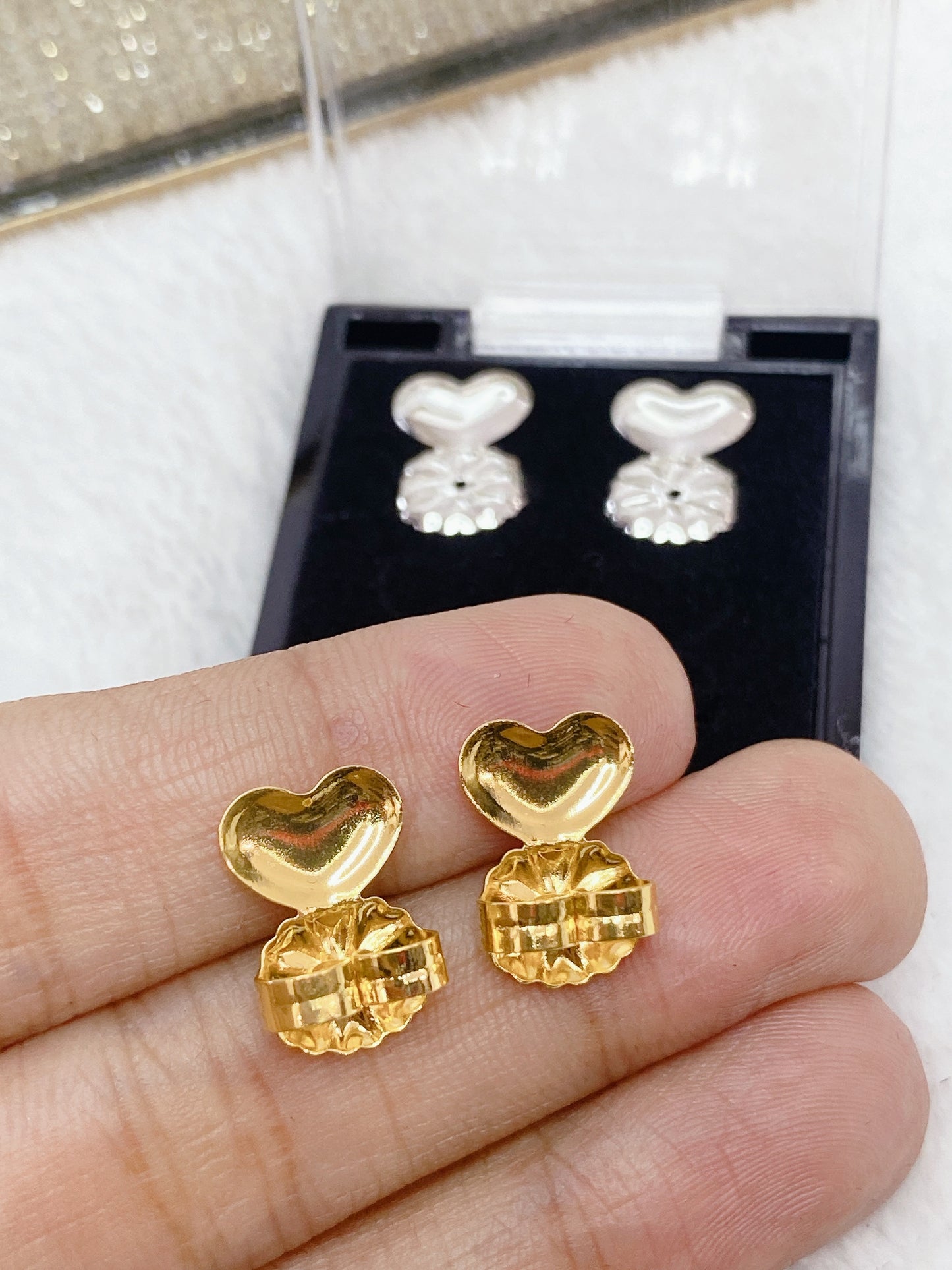 Set de Levantadores para Arete de Chapa de Oro OT115-1