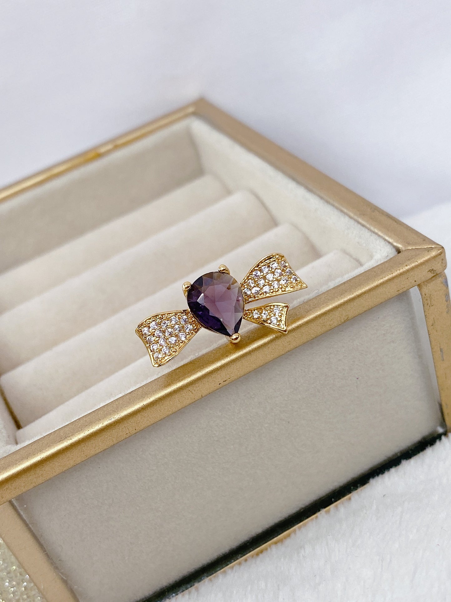 Anillo Chapa de Oro Ajustable ACO1276-1