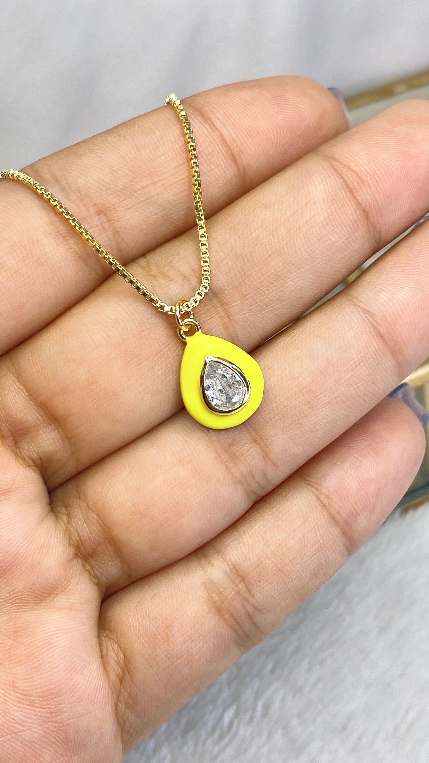 Collar Chapa de Oro CC2038-1