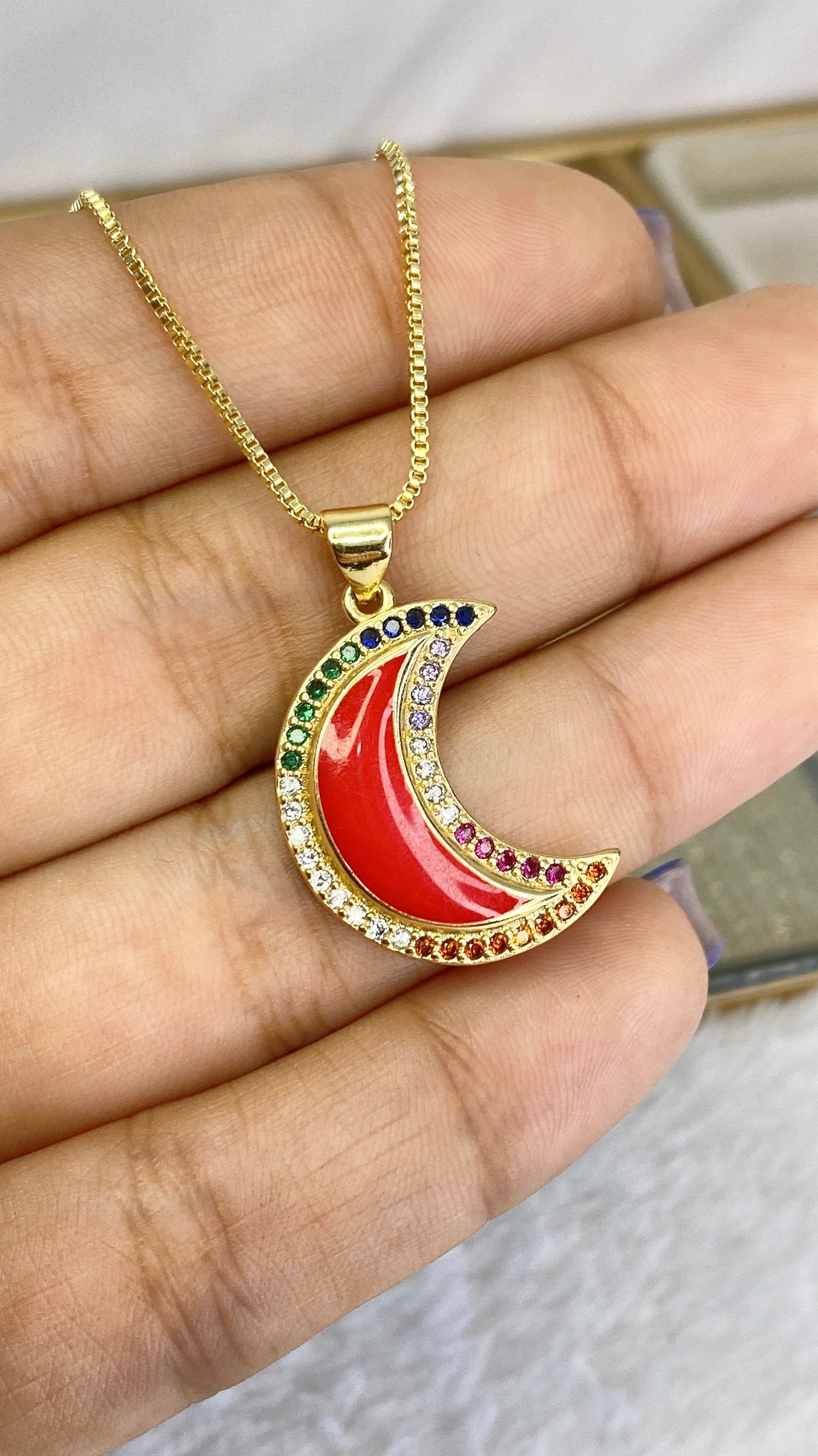 Collar de Chapa de Oro CC2113-1