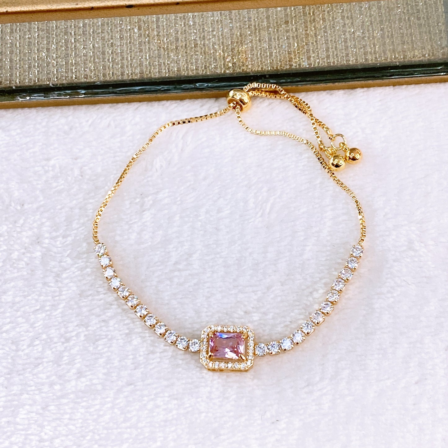 Pulsera de Chapa de Oro COP1794-1