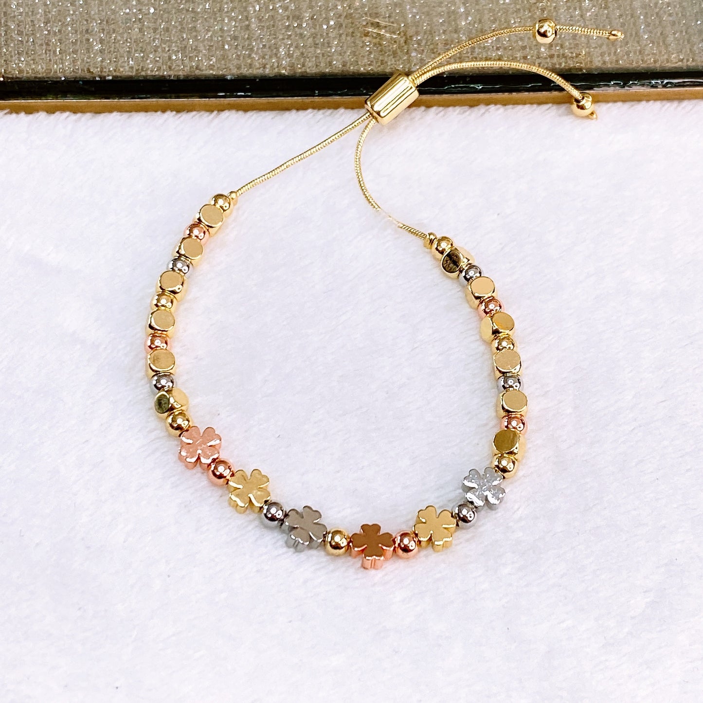 Pulsera de Chapa de Oro COP1880-4