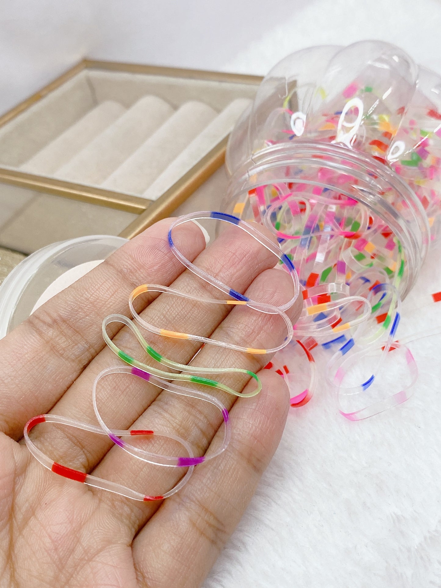 Set de Ligas de Cabello CAB184-3