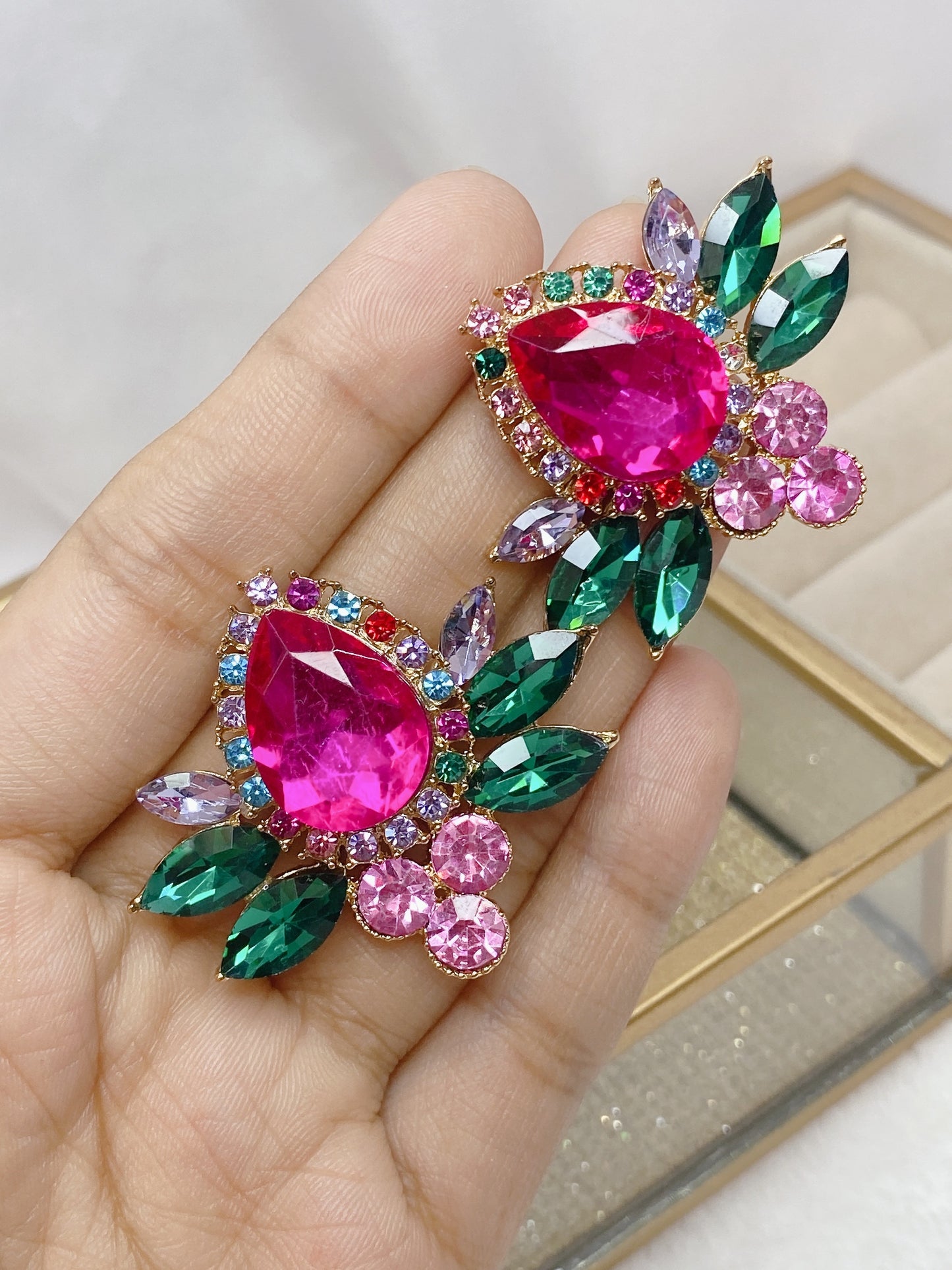 Arete de Fiesta de Bisuteria AB5325-2