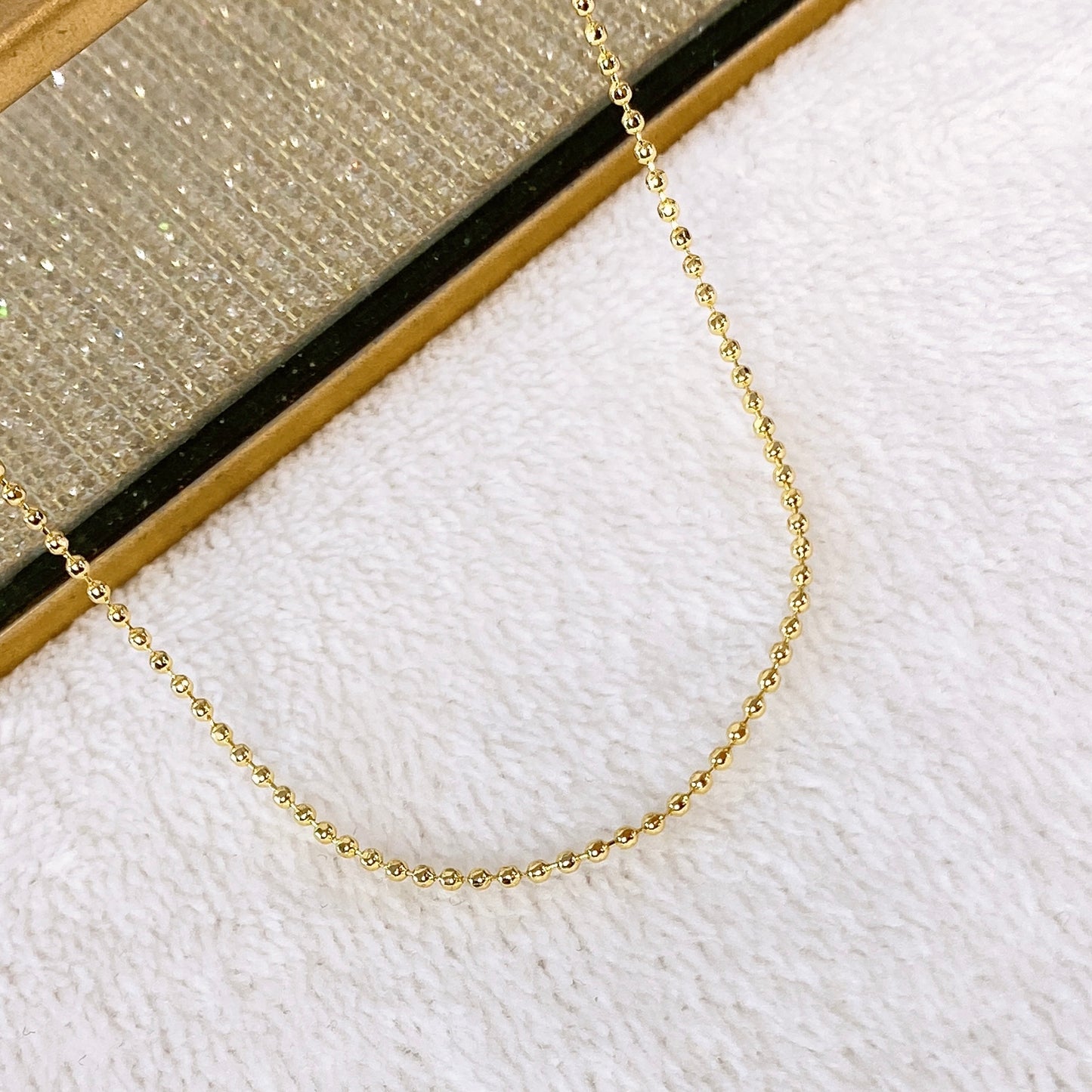 Cadena de Chapa de Oro CC2107-1