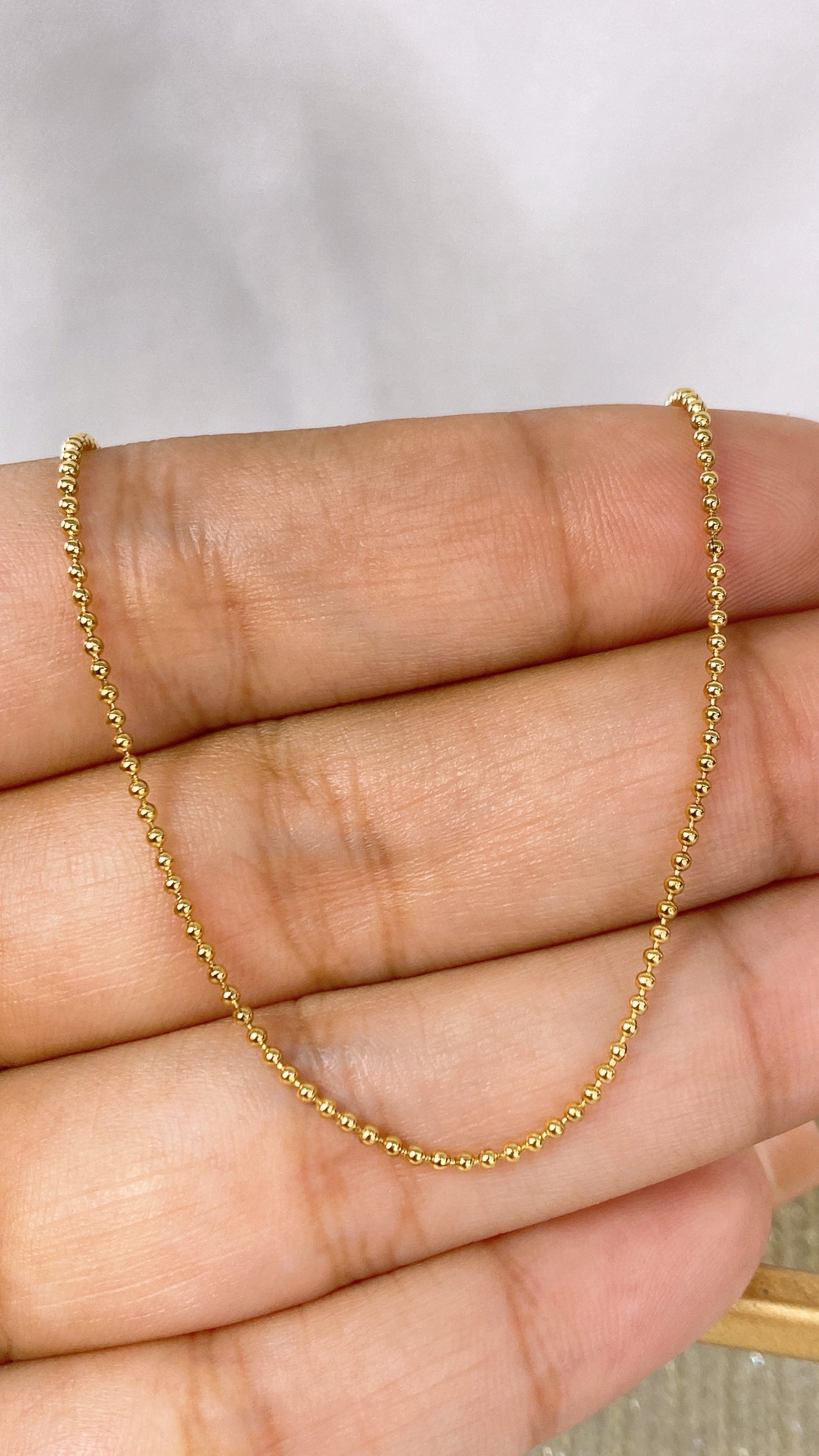 Cadena de Chapa de Oro CC2105-1