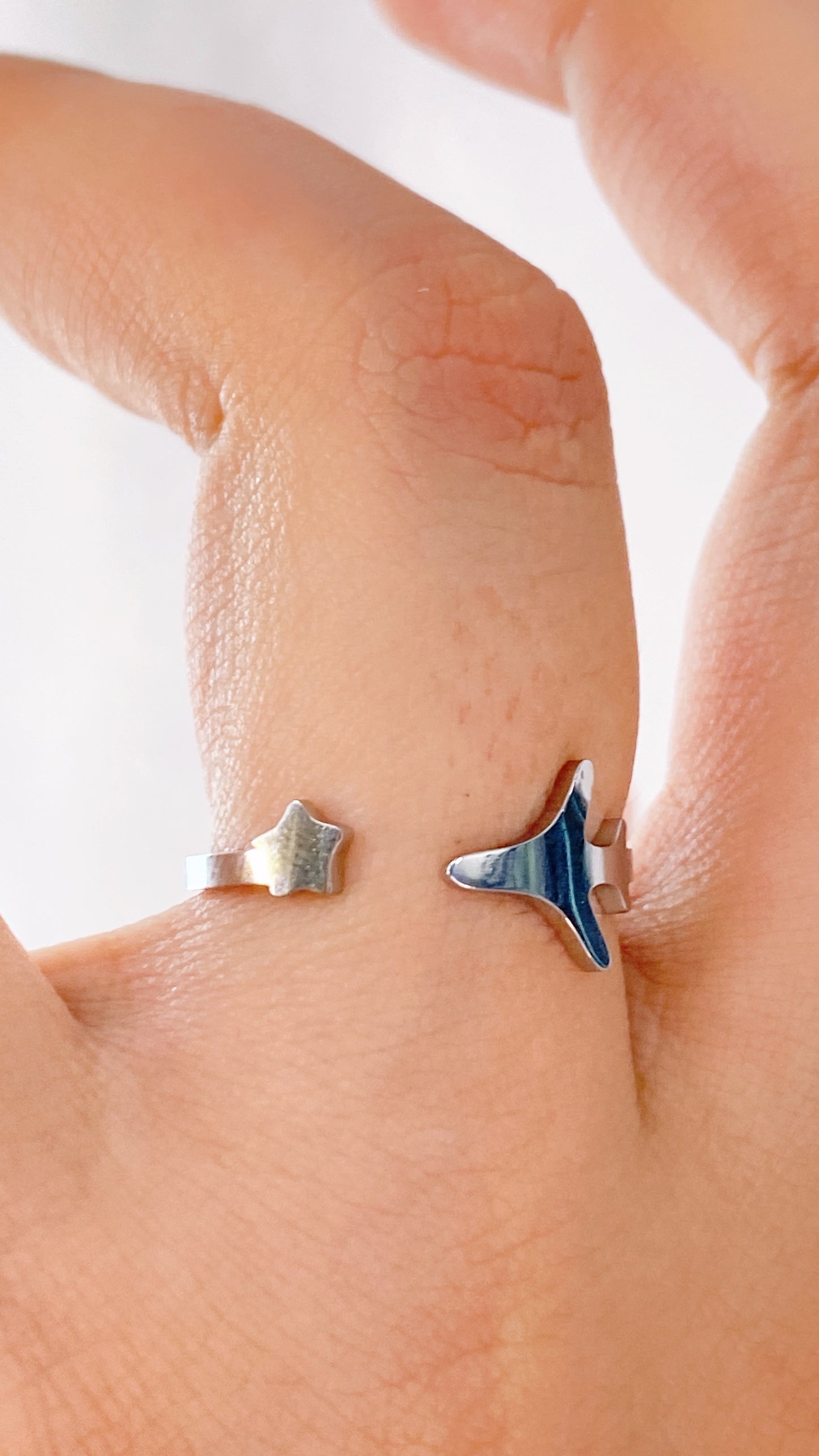 Anillo de Acero Inoxidable Ajustable RAI976-2