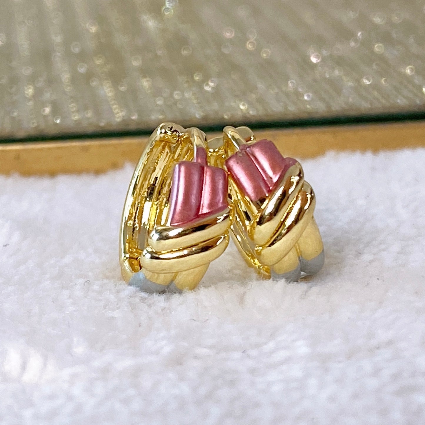 Arete Chapa de Oro COA1938-4