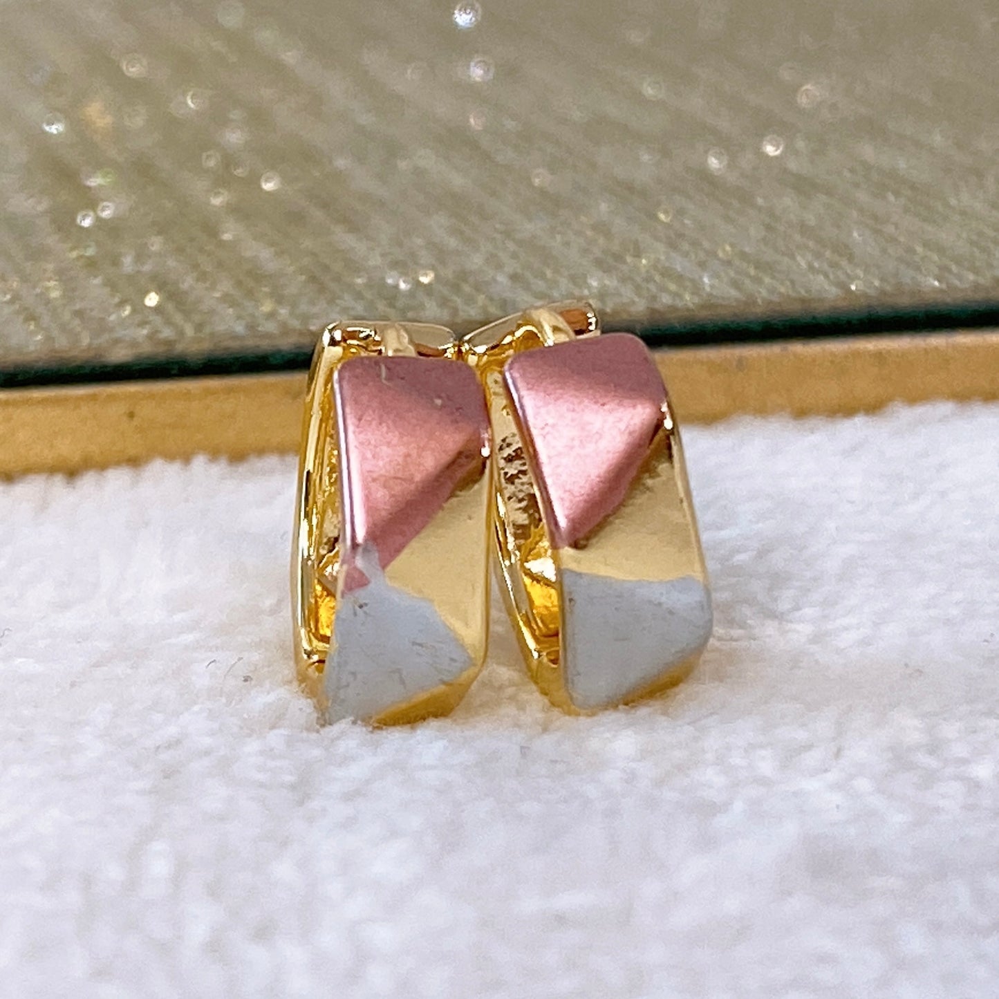 Arete Chapa de Oro COA1938-6