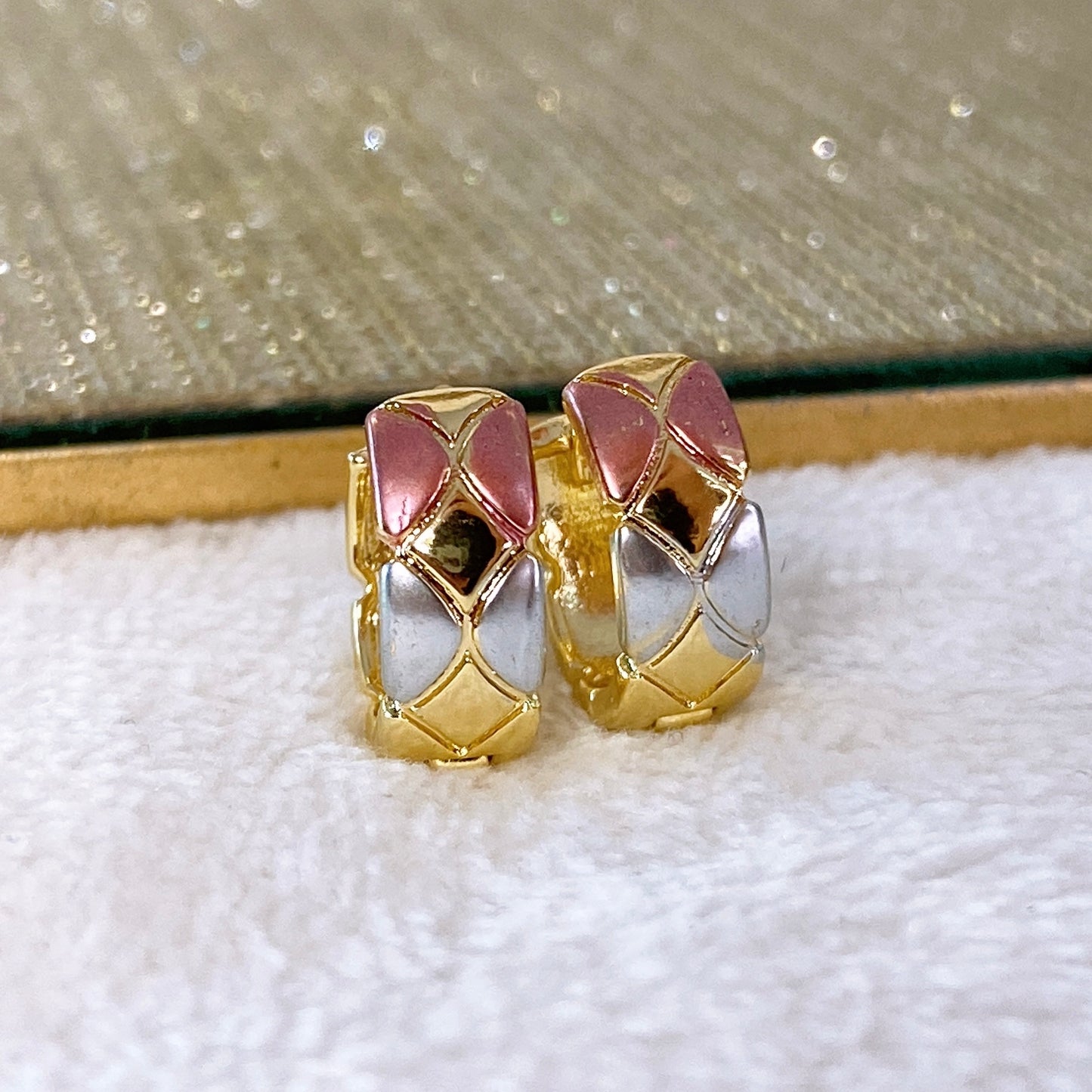 Arete Chapa de Oro COA1938-3