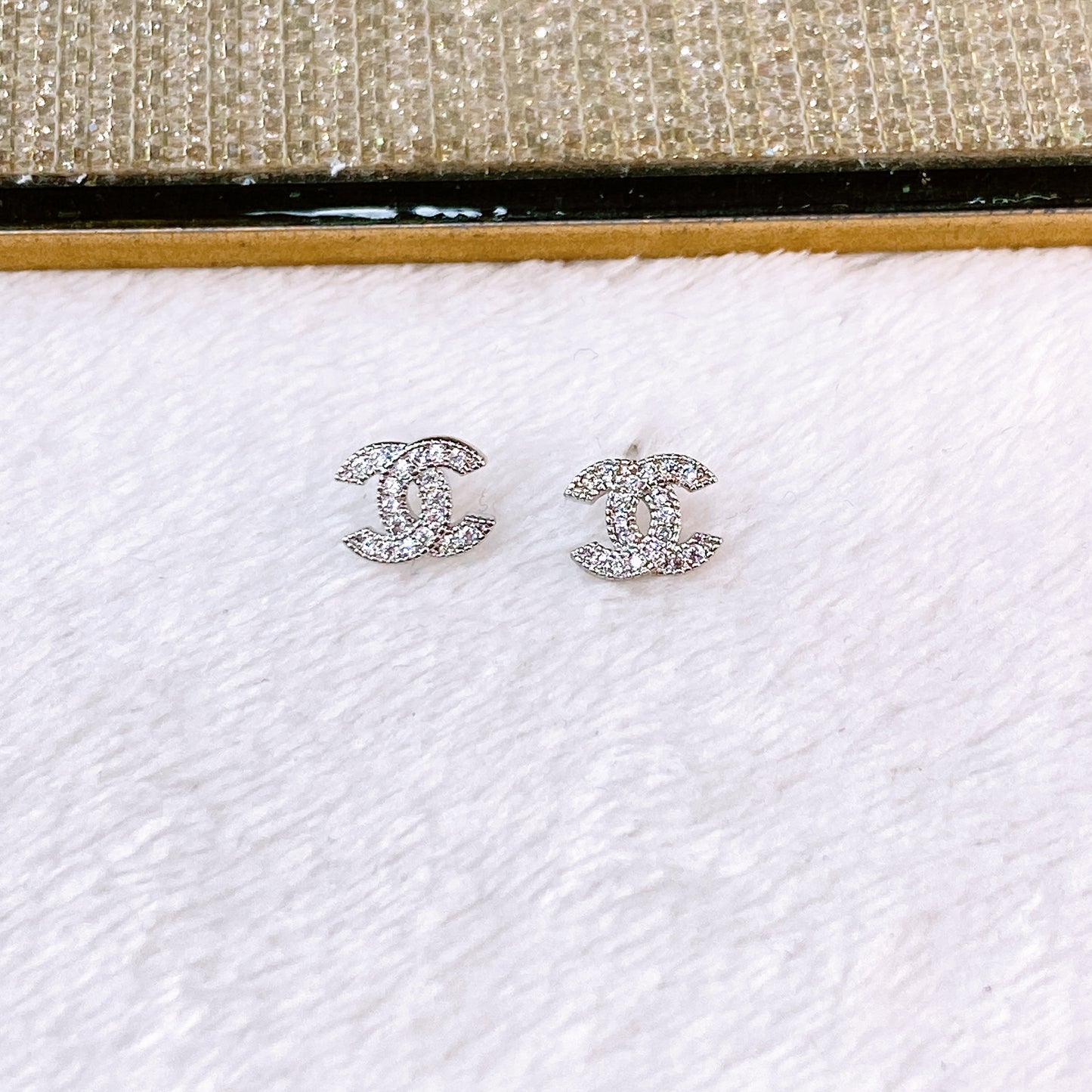 Arete de Chapa de Oro COA2641-2