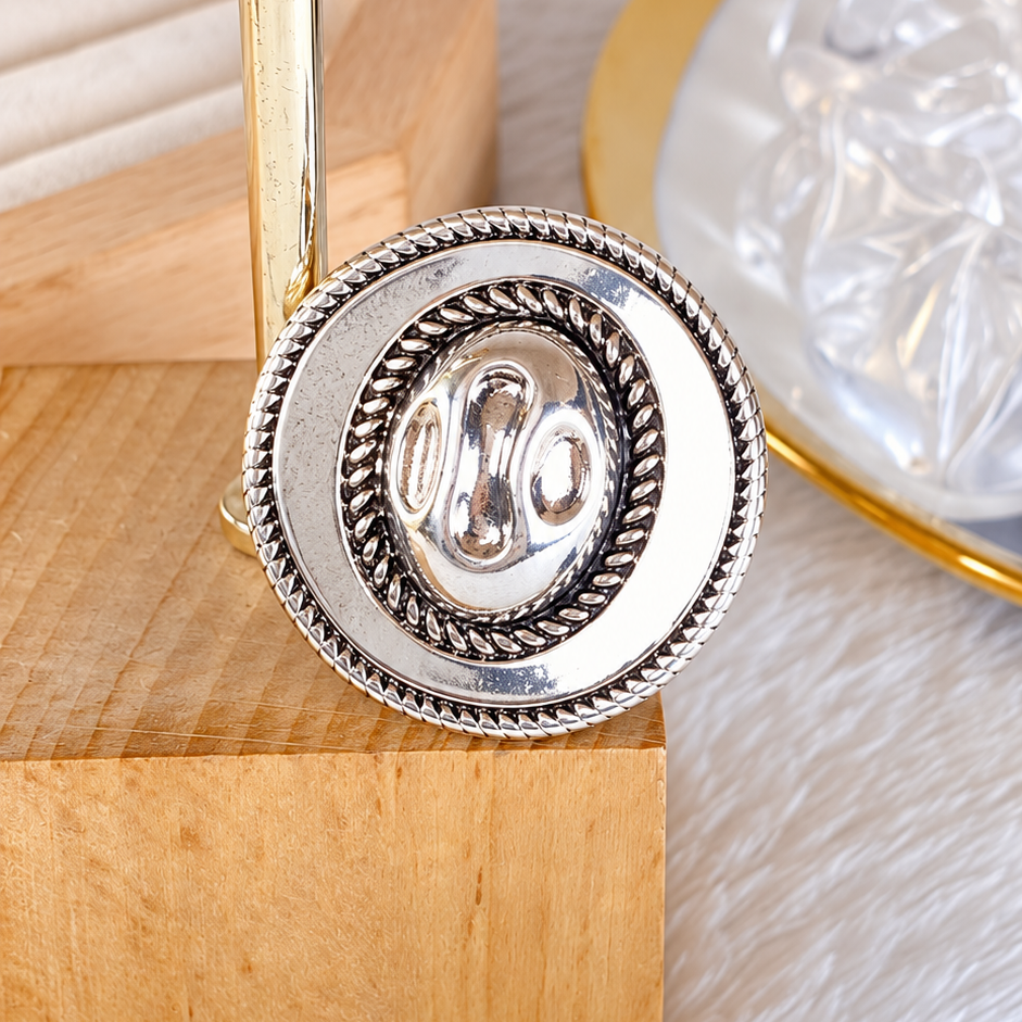 Anillo de Bisuteria Talla #8 RB519-1