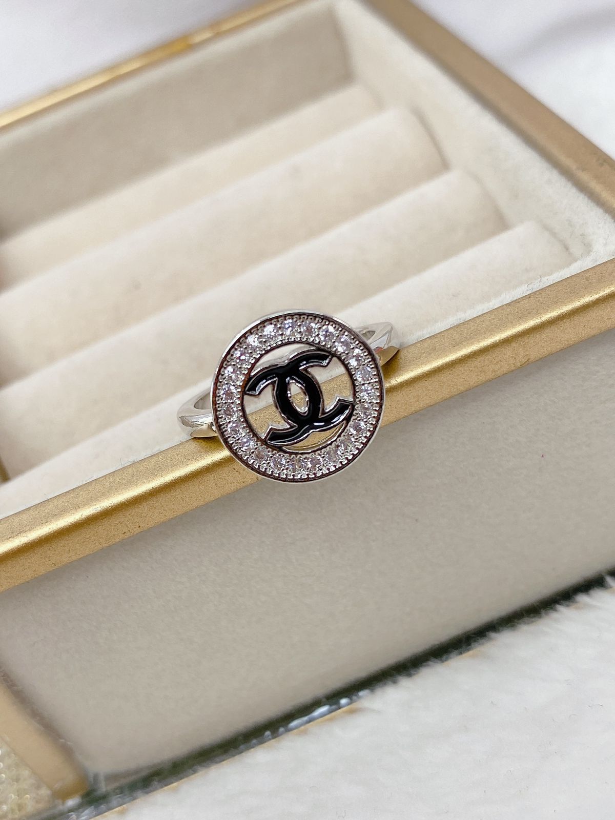Anillo Chapa de Oro ACO862-7 TALLA #7
