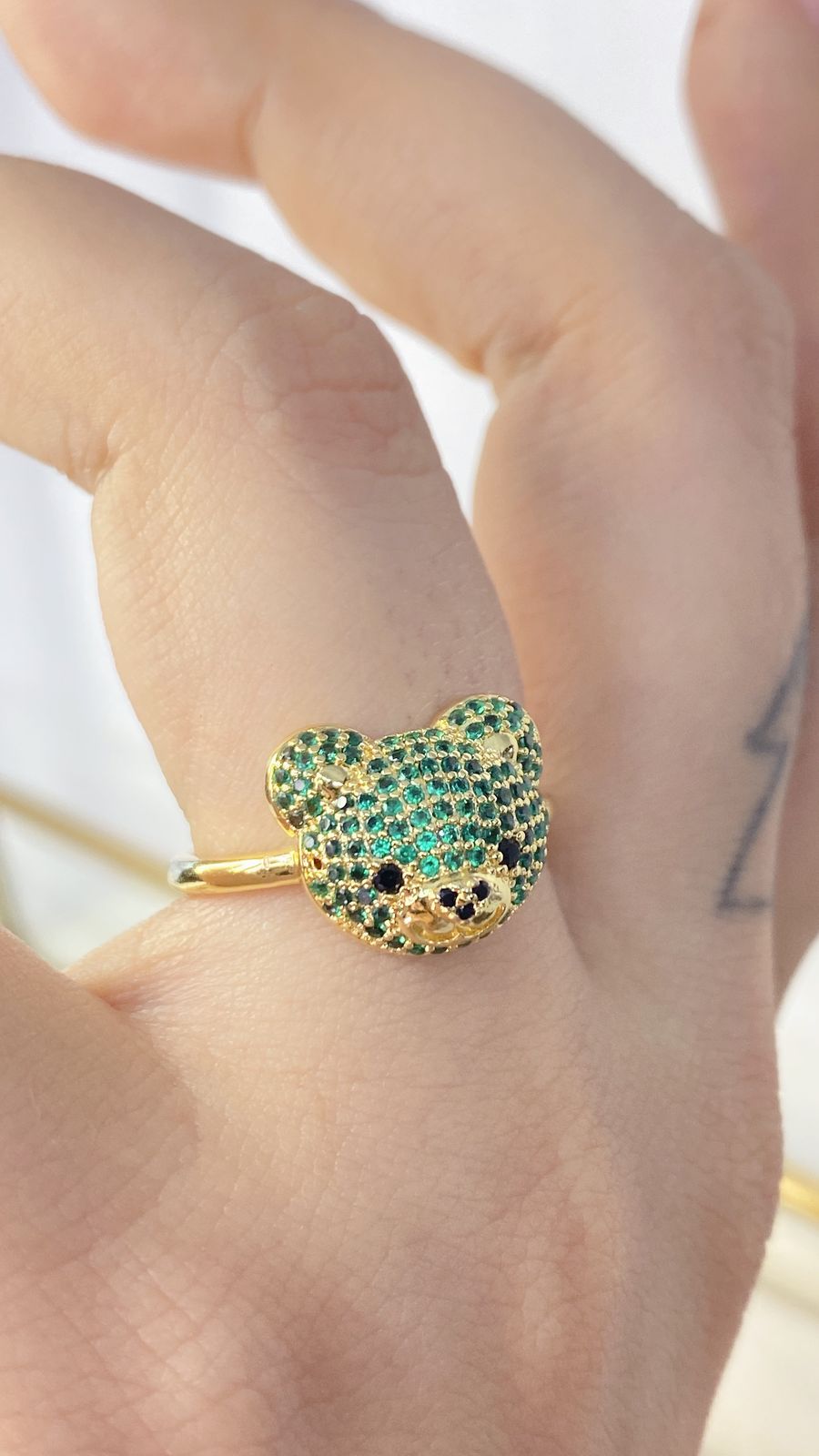 Anillo de Chapa de Oro ACO1224-4