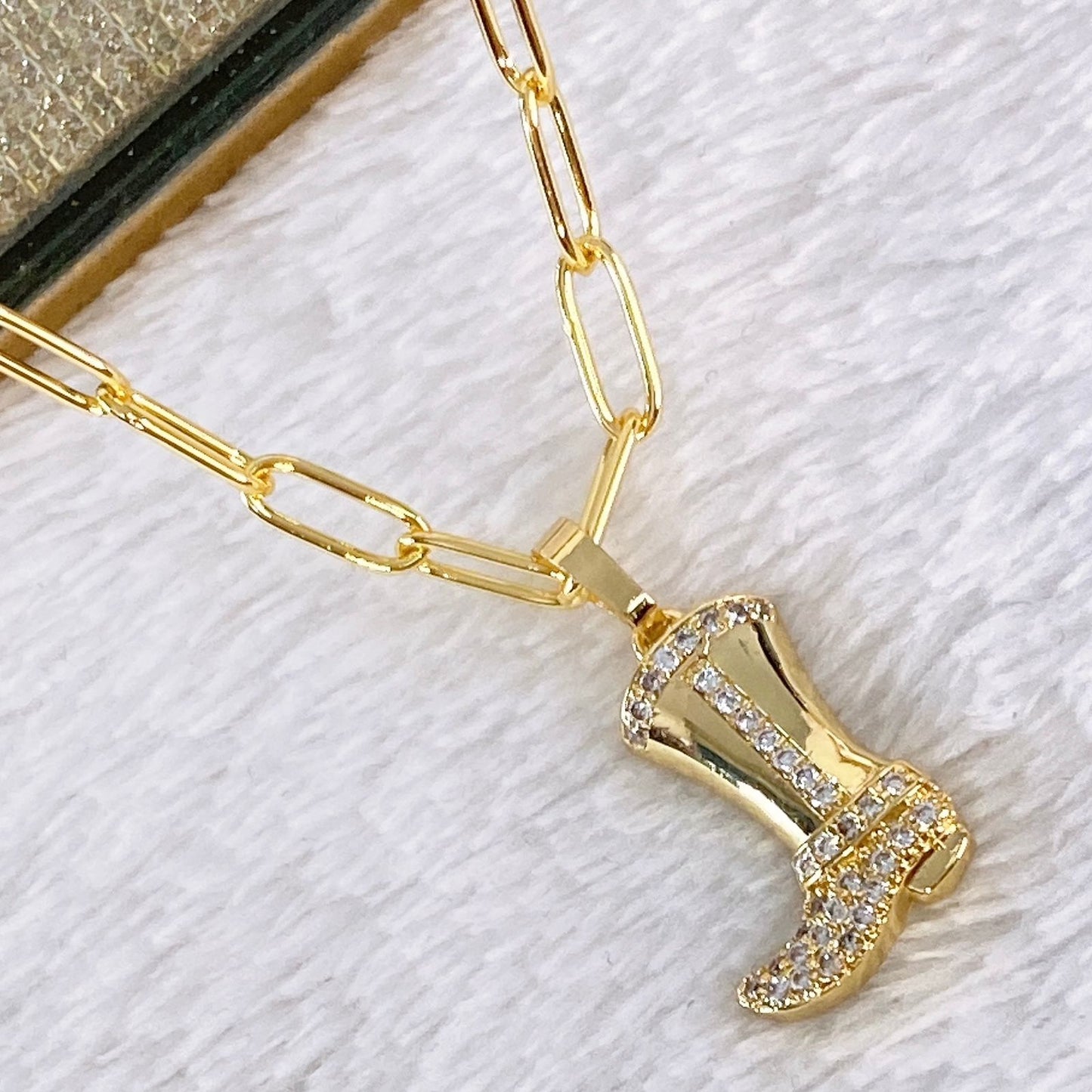 Collar de Chapa de Oro CC2080-1
