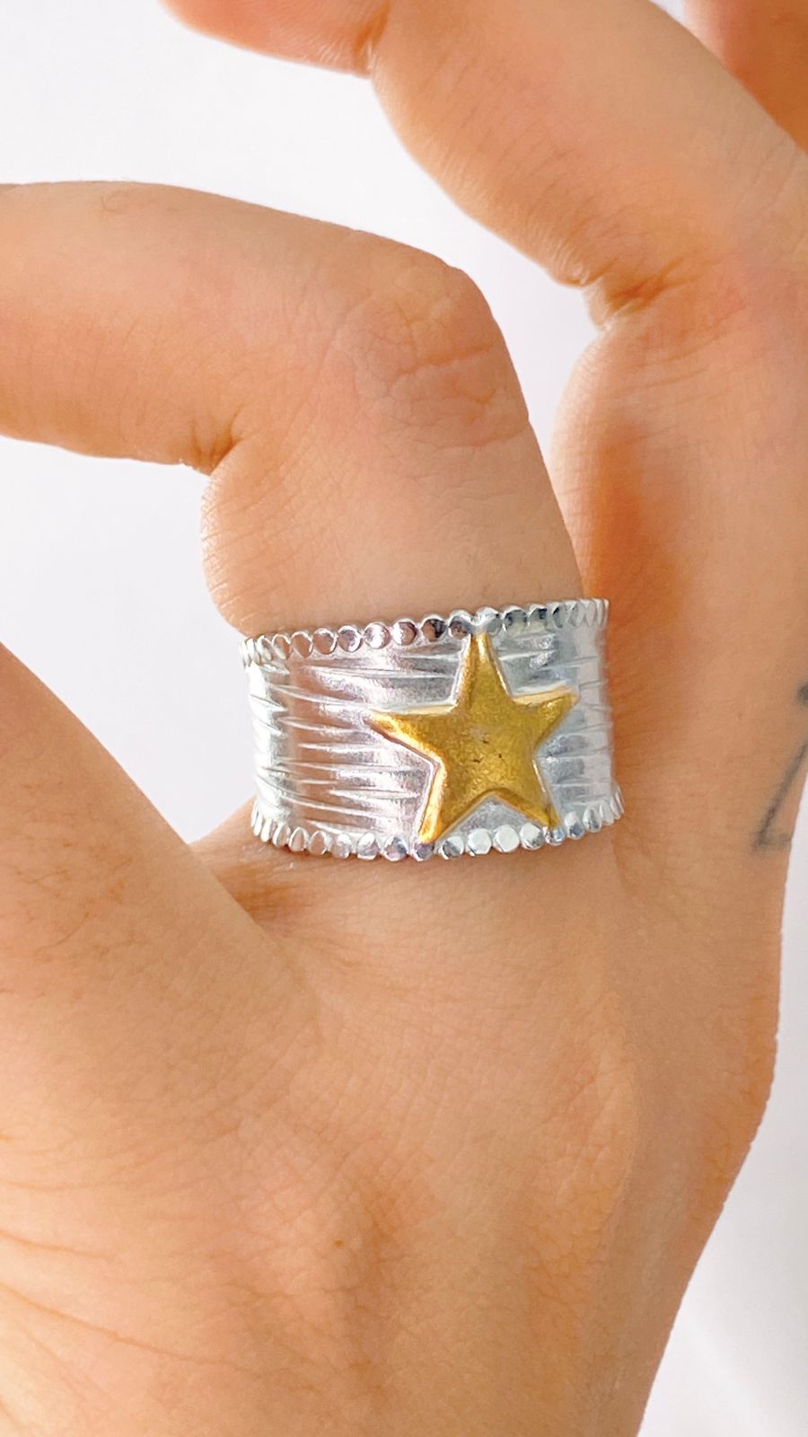 Anillo de Acero Inoxidable Ajustable RAI916-1