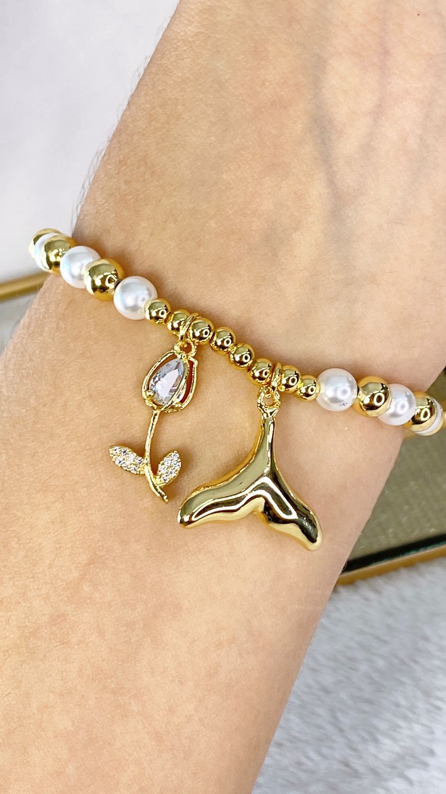 Pulsera Chapa de Oro COP1511-1
