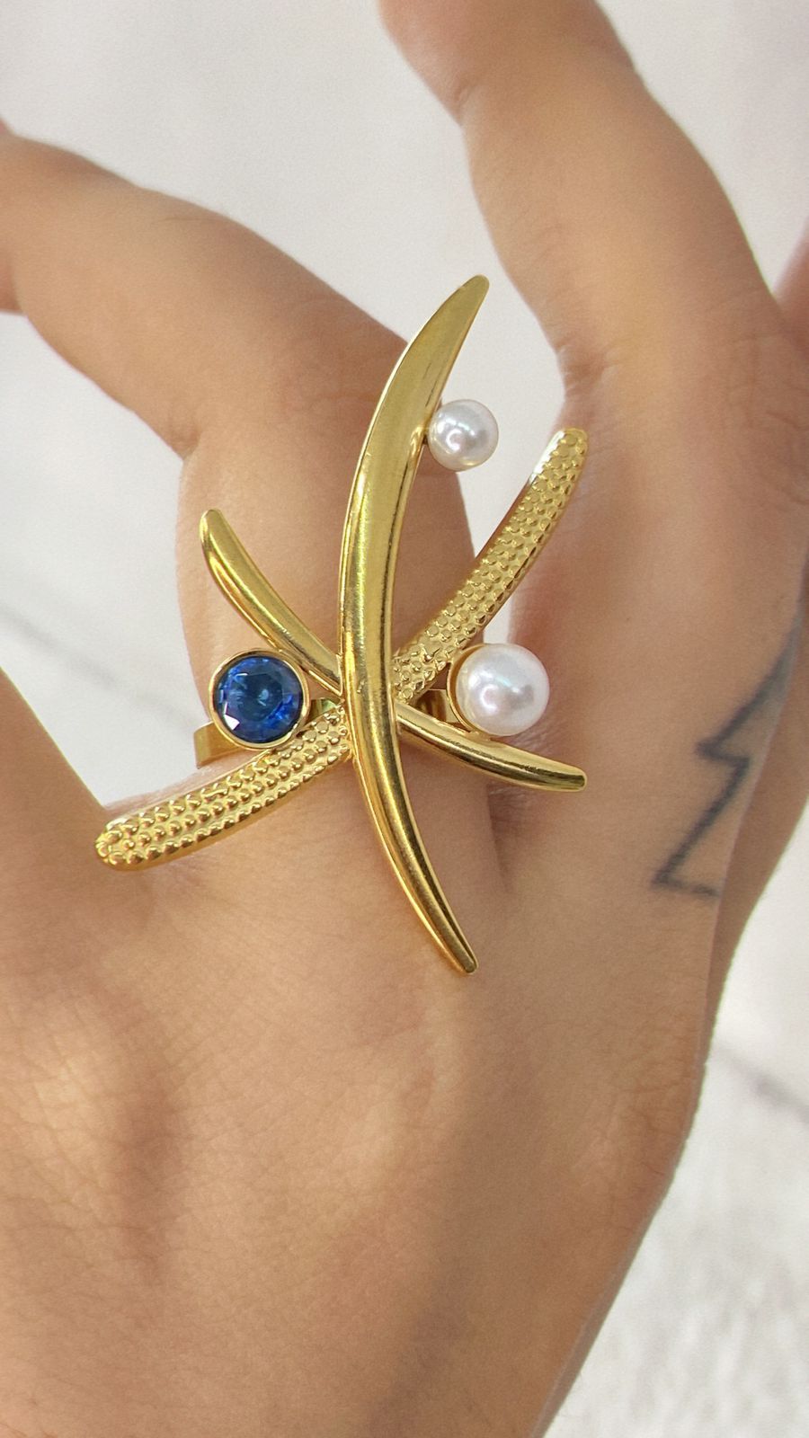 Anillo de Acero Inoxidable Ajustable RAI928-1