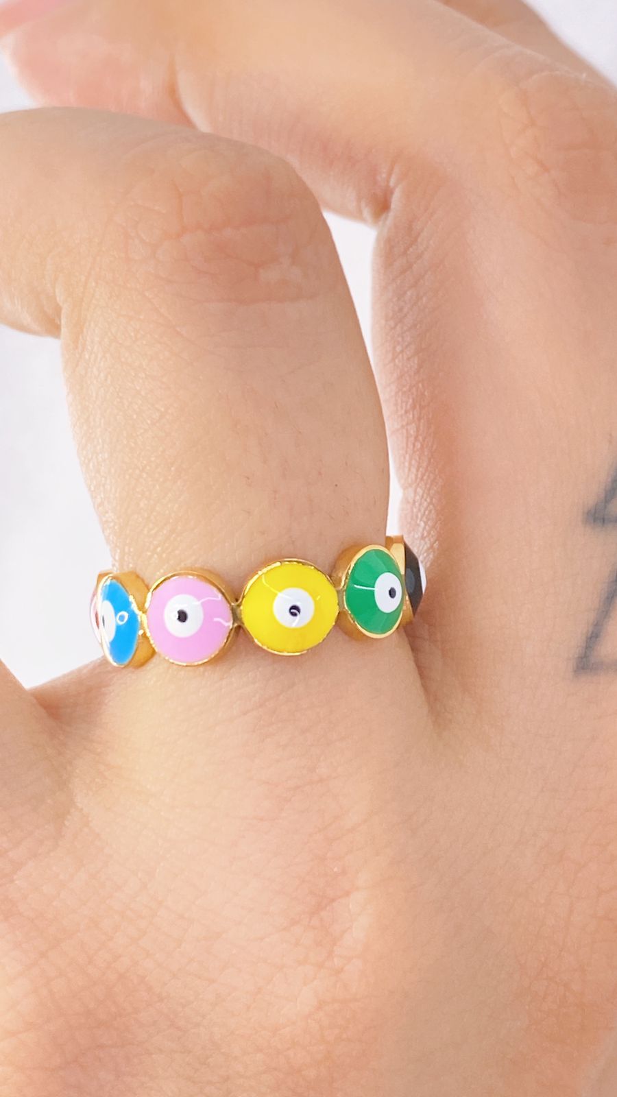 Anillo de Acero Inoxidable Ajustable RAI949-1