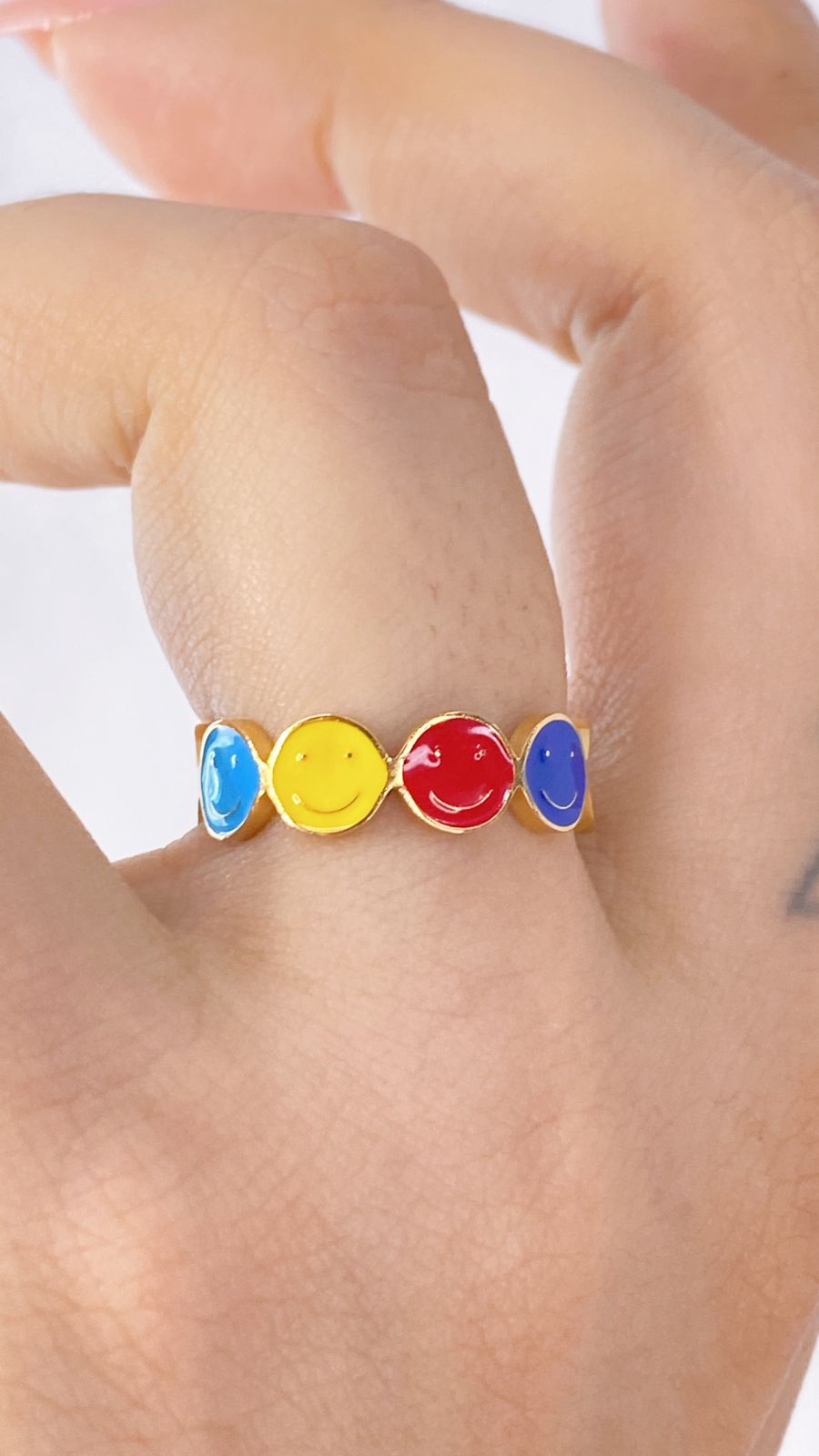 Anillo de Acero Inoxidable Ajustable RAI947-1