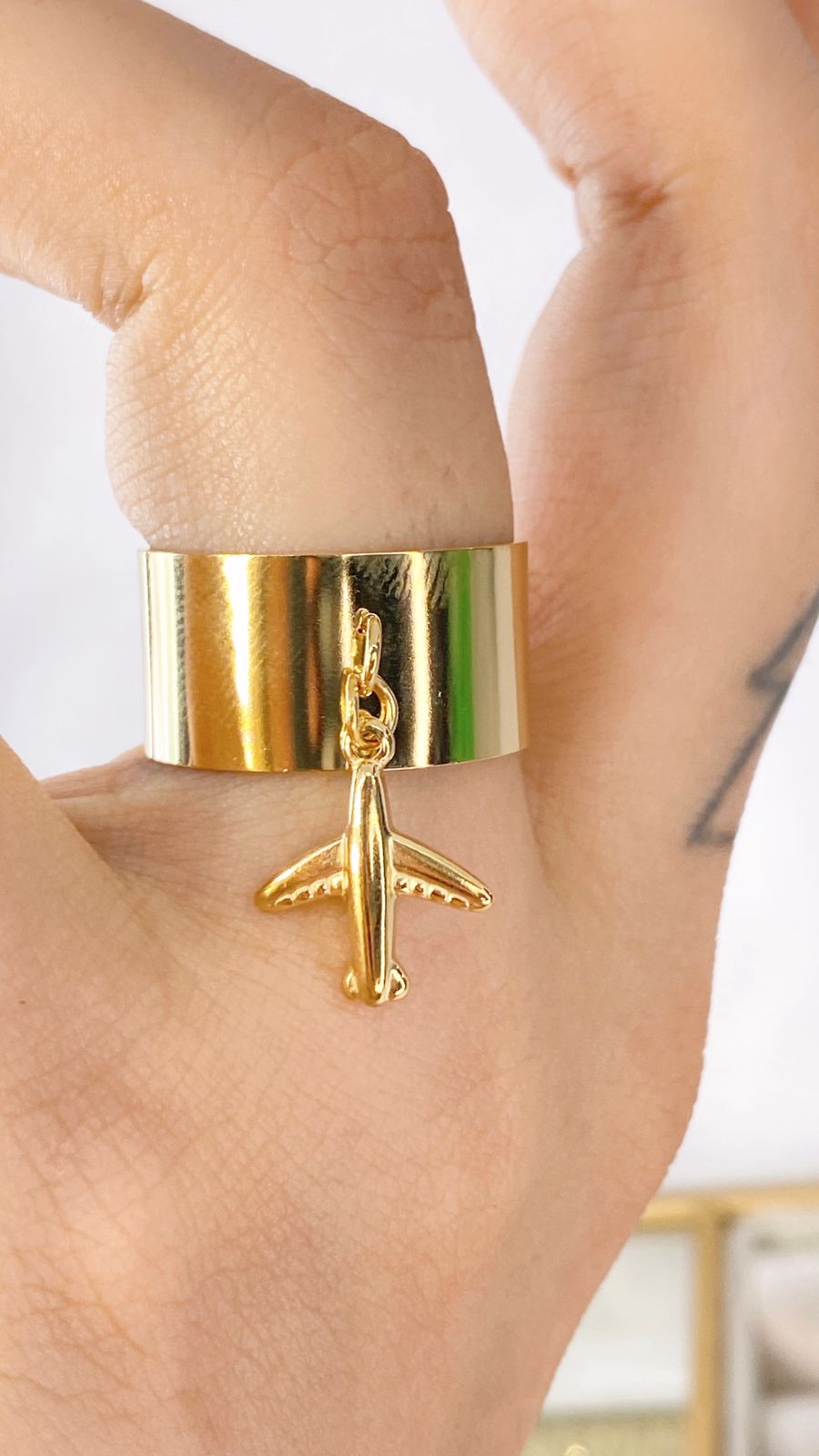 Anillo de Acero Inoxidable Ajustable RAI954-1