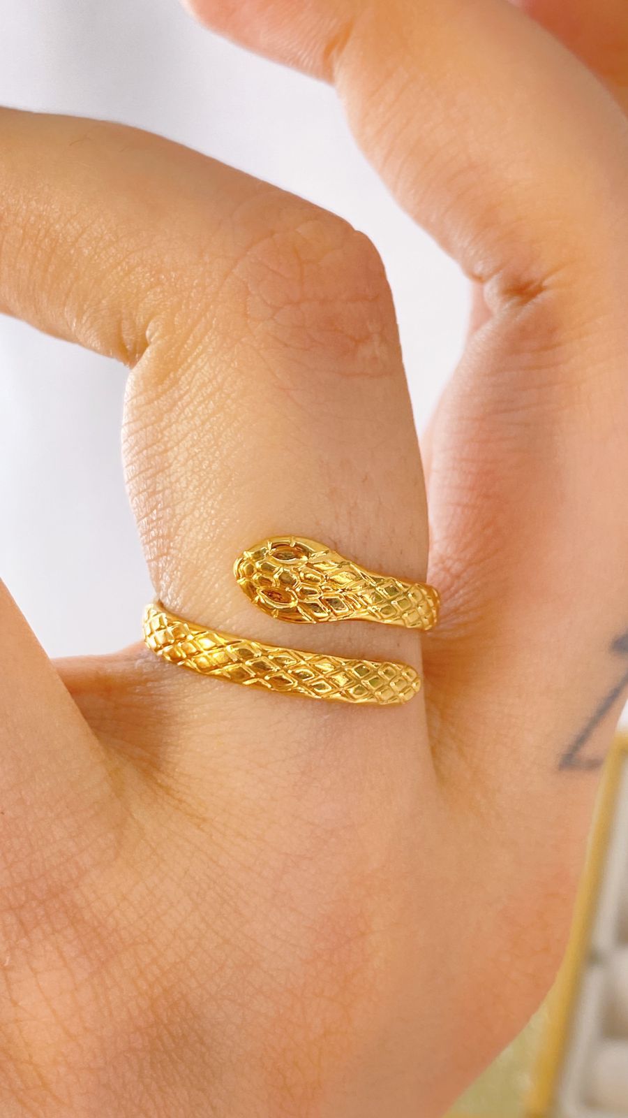 Anillo de Acero Inoxidable Ajustable RAI955-1