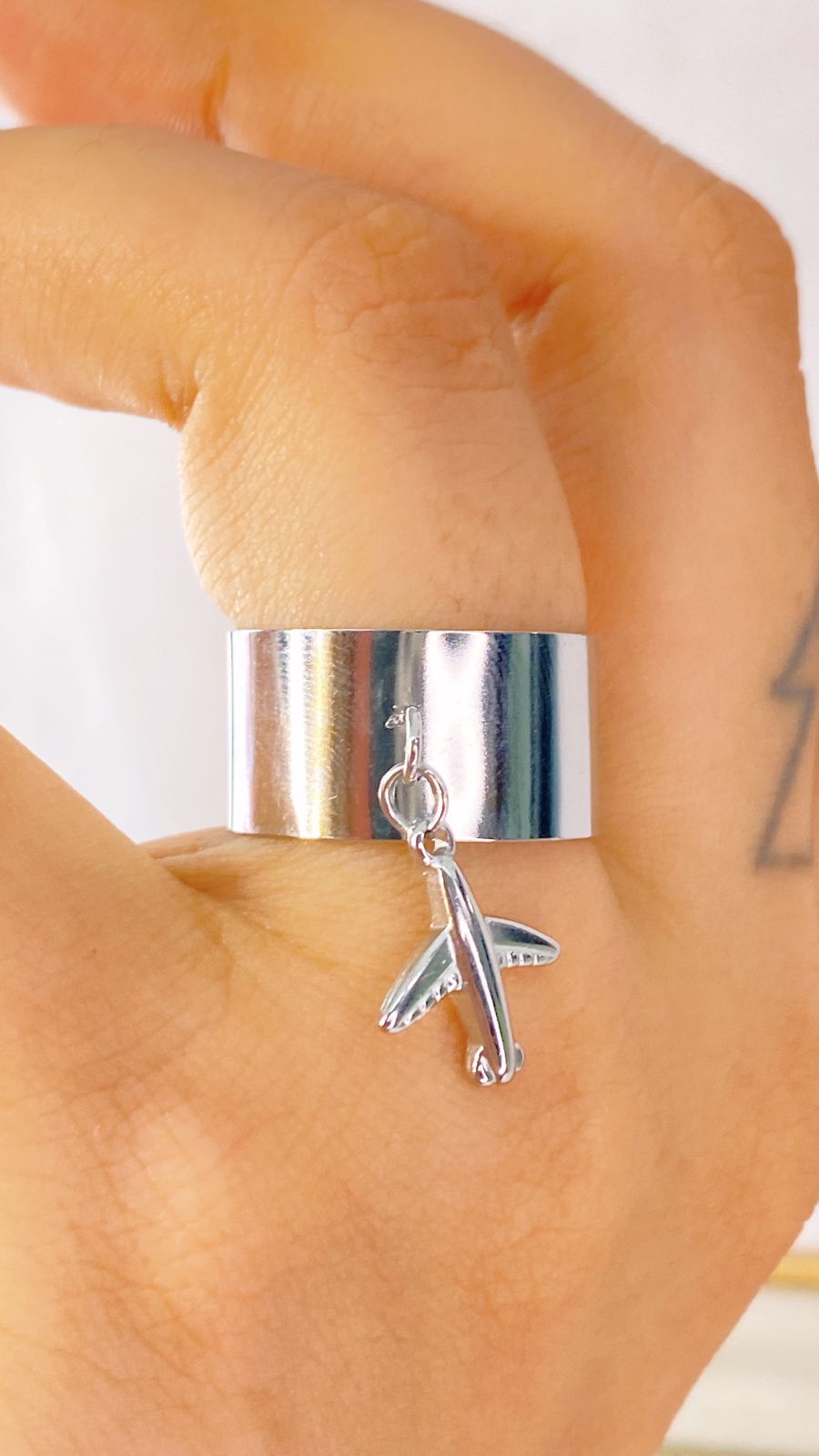 Anillo de Acero Inoxidable Ajustable RAI954-2