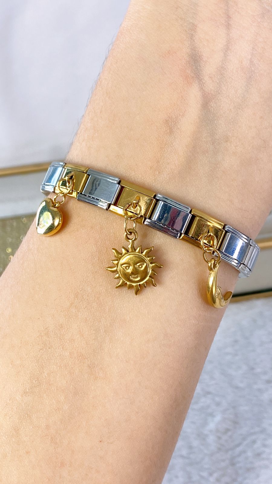 Pulsera Italiana de Acero Inoxidable PAI1099-1