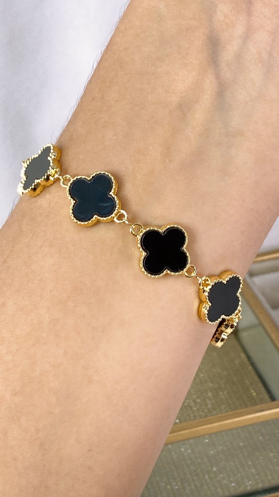Pulsera de Chapa de Oro COP1571-1