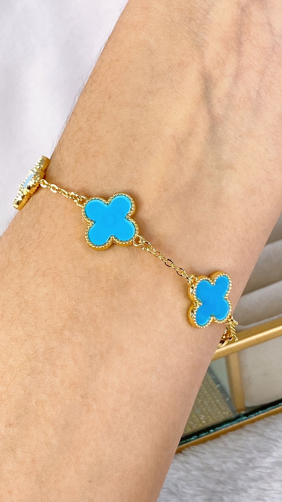 Pulsera de Chapa de Oro COP1568-2