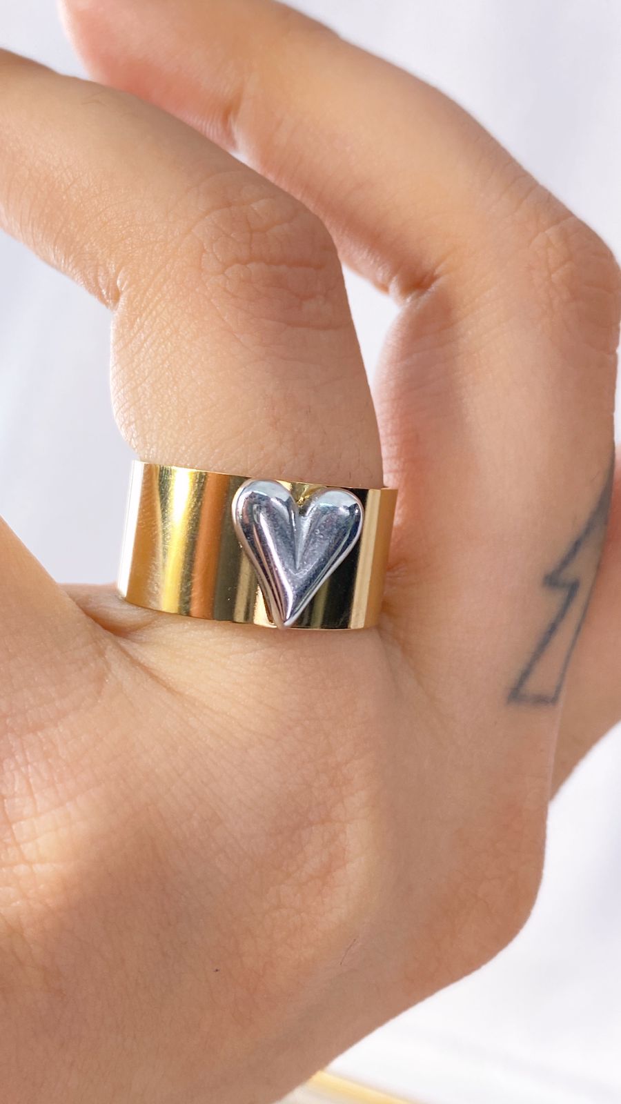 Anillo de Acero Inoxidable Ajustable RAI965-1