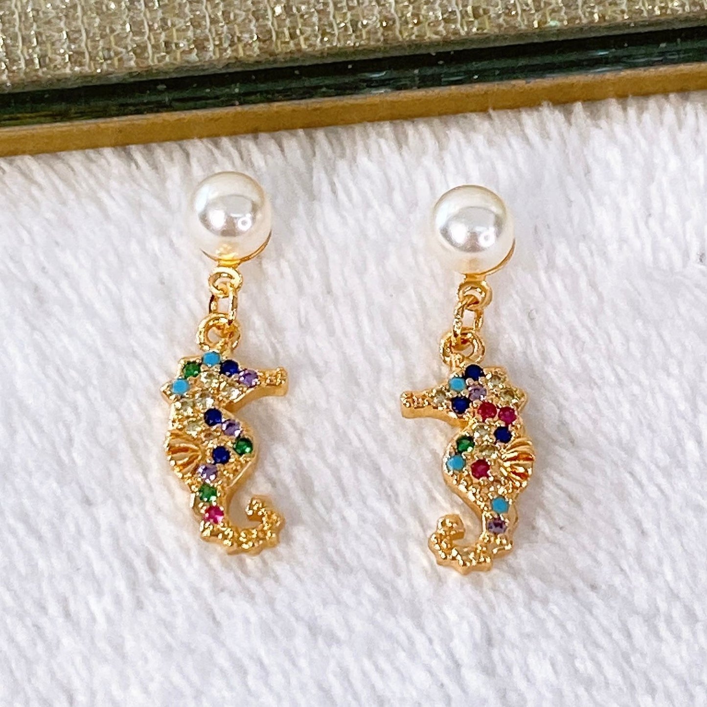 Arete Chapa de Oro COA1939-1