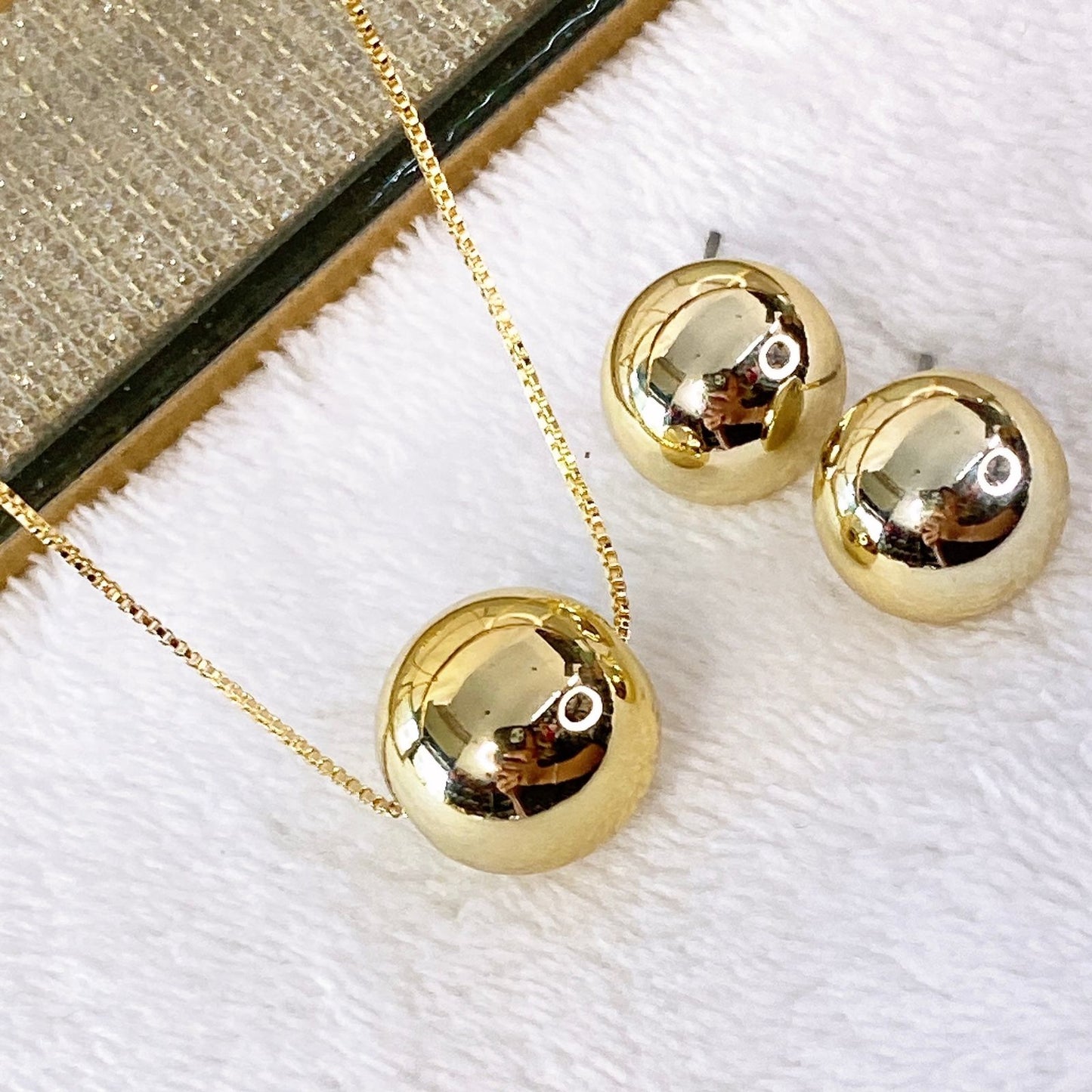 Set de Chapa de Oro y Bisuteria CC2131-1