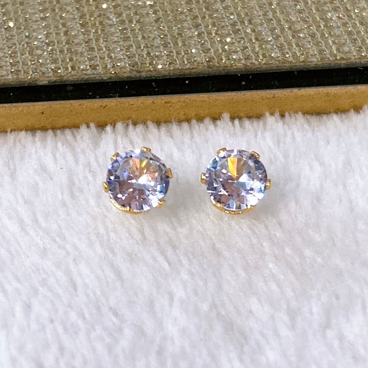 Arete de Chapa de Oro COA1967-1