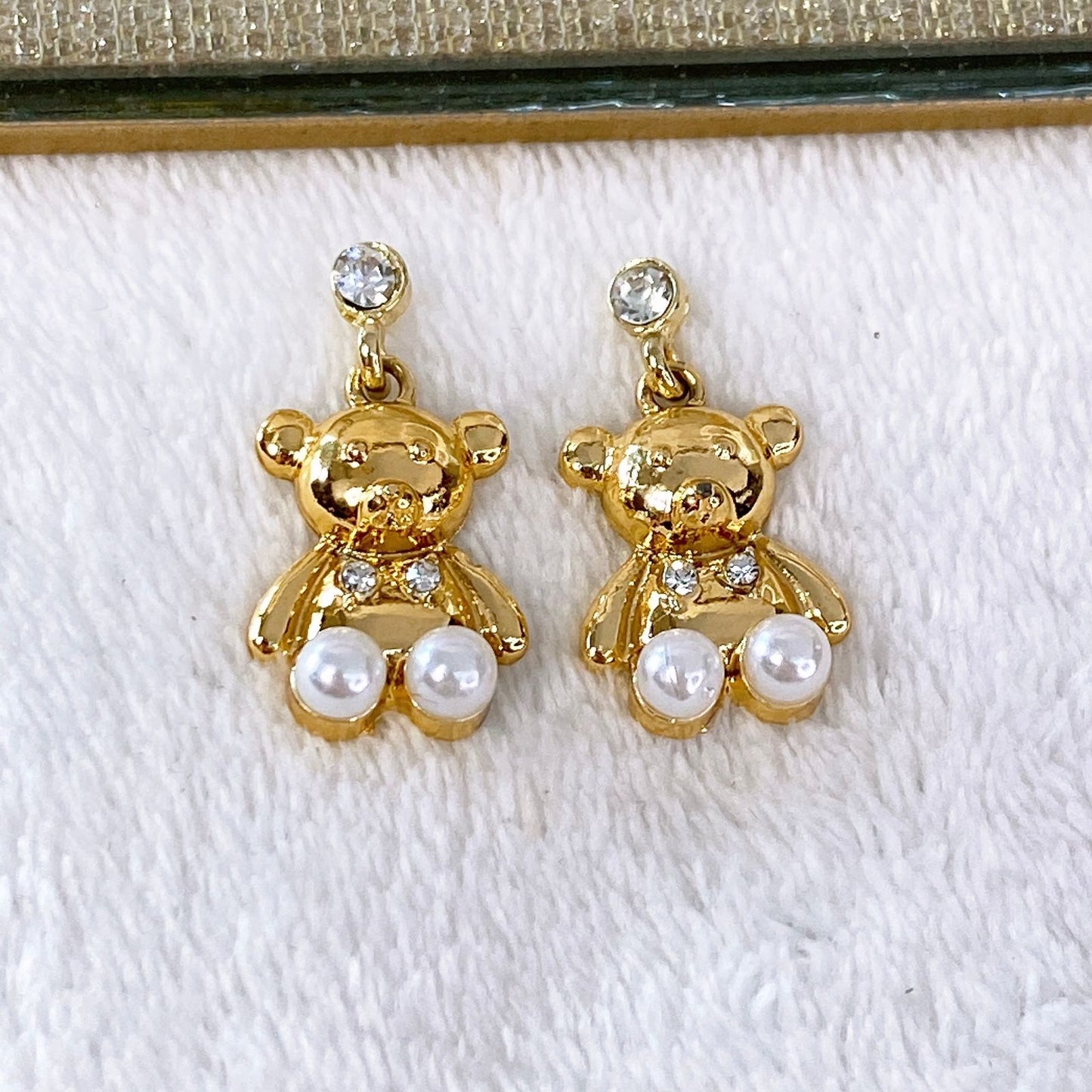 Arete de Chapa de Oro COA1977-1