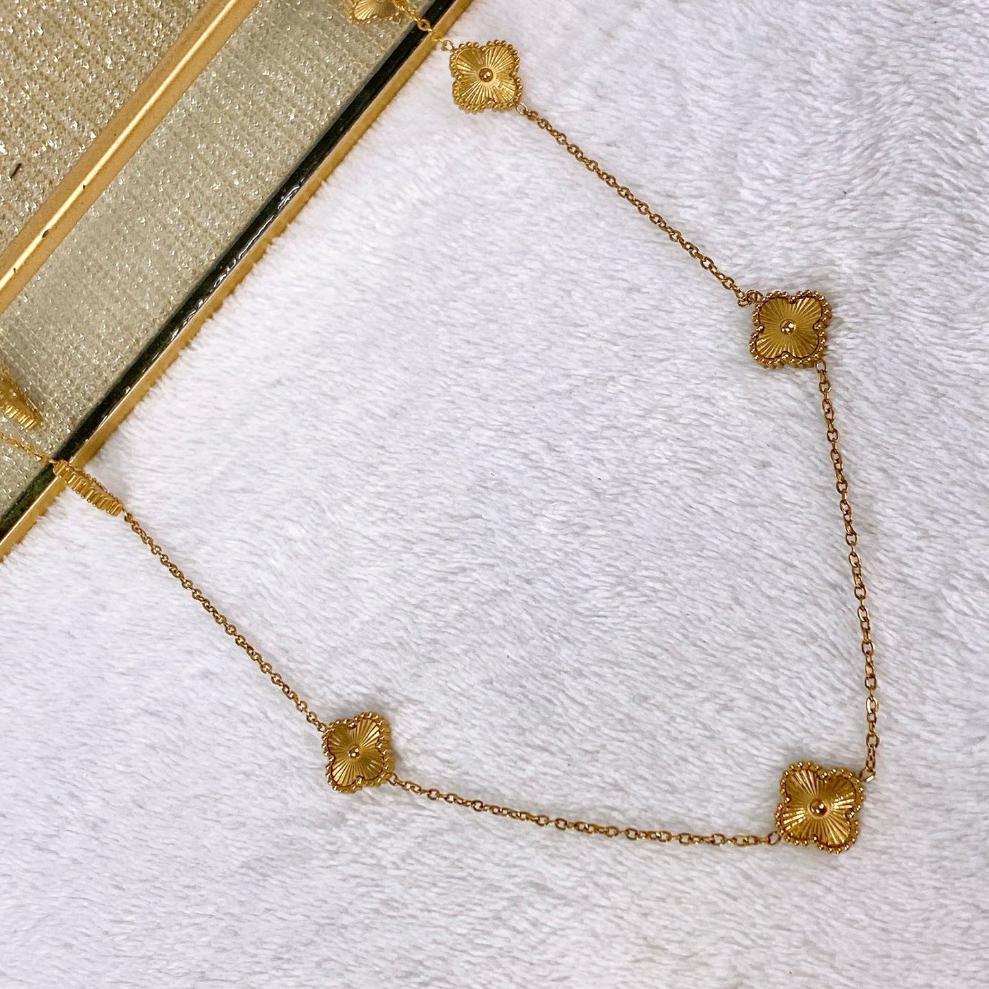 Collar largo de Acero Inoxidable CAI2496-1