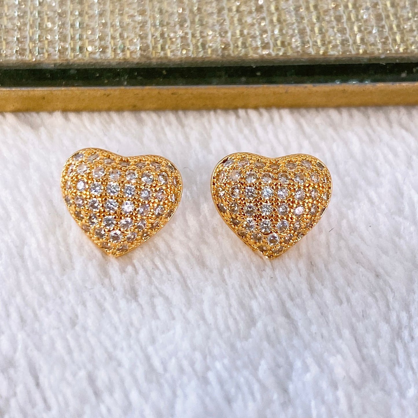 Arete de Chapa de Oro COA1976-1