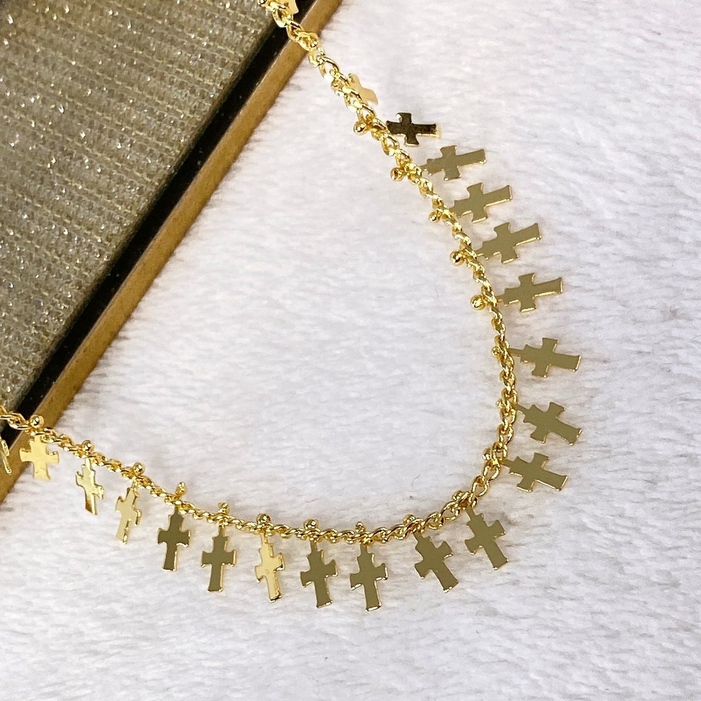 Collar de Chapa de Oro CC2135-2