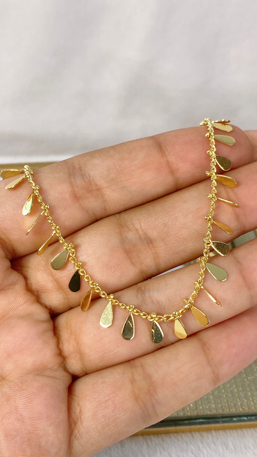 Collar de Chapa de Oro CC2135-3