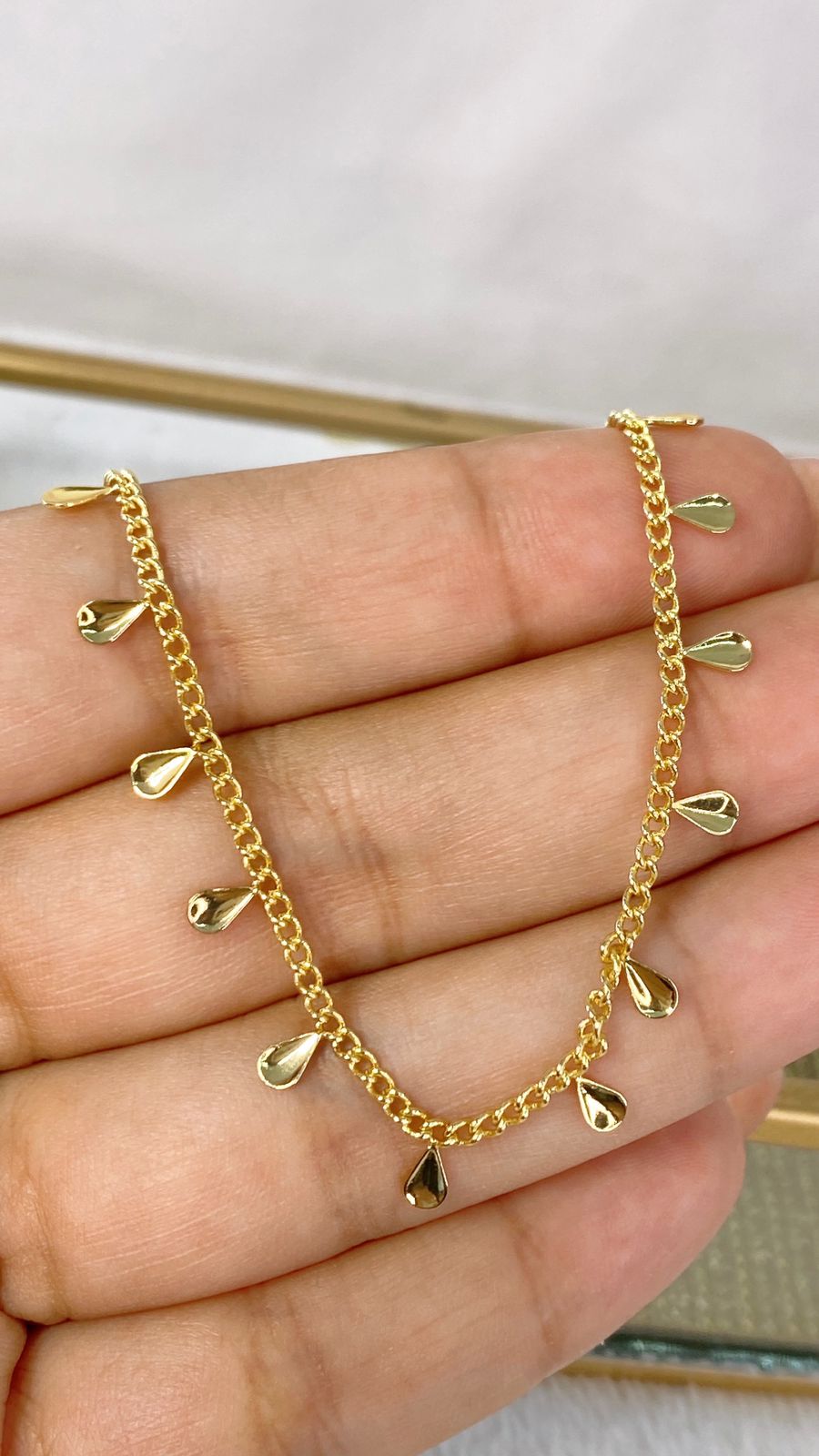Collar de Chapa de Oro CC2135-4