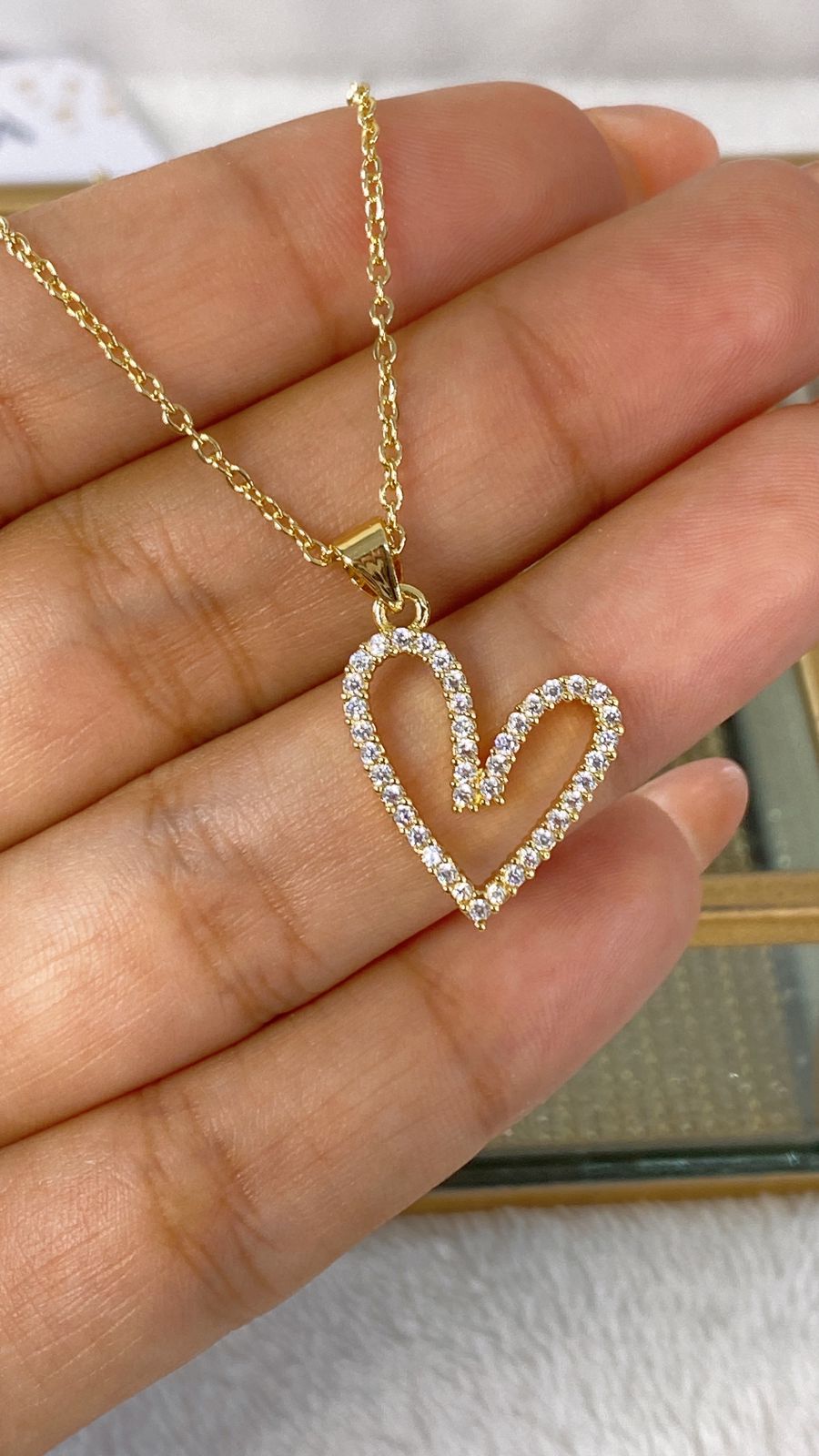 Collar de Chapa de Oro CC2227-1
