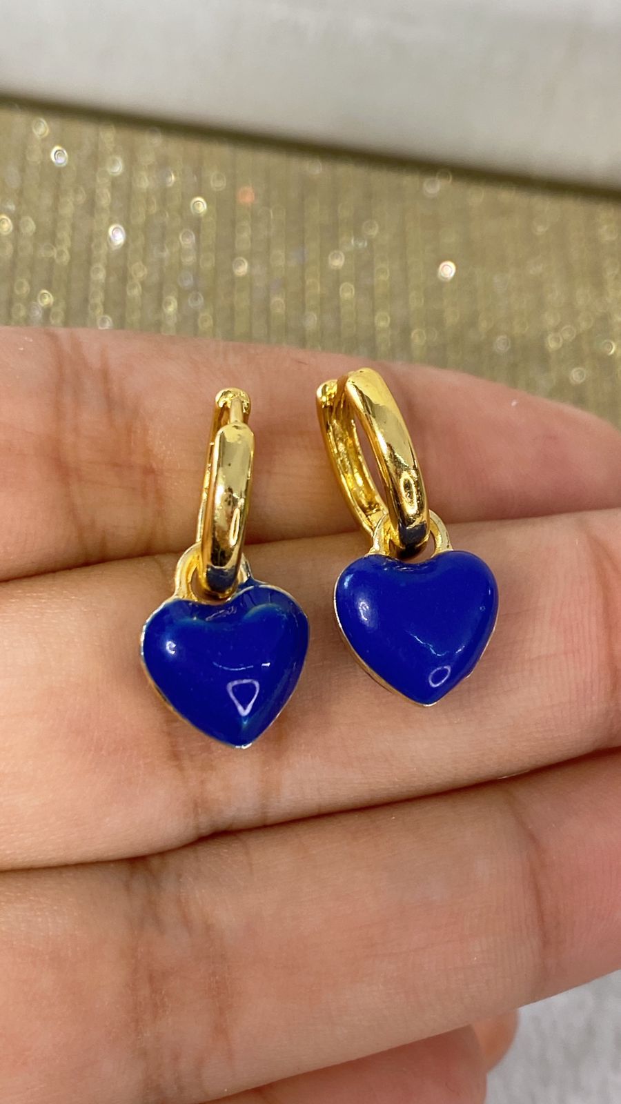 Arete de Chapa de Oro COA1987-2