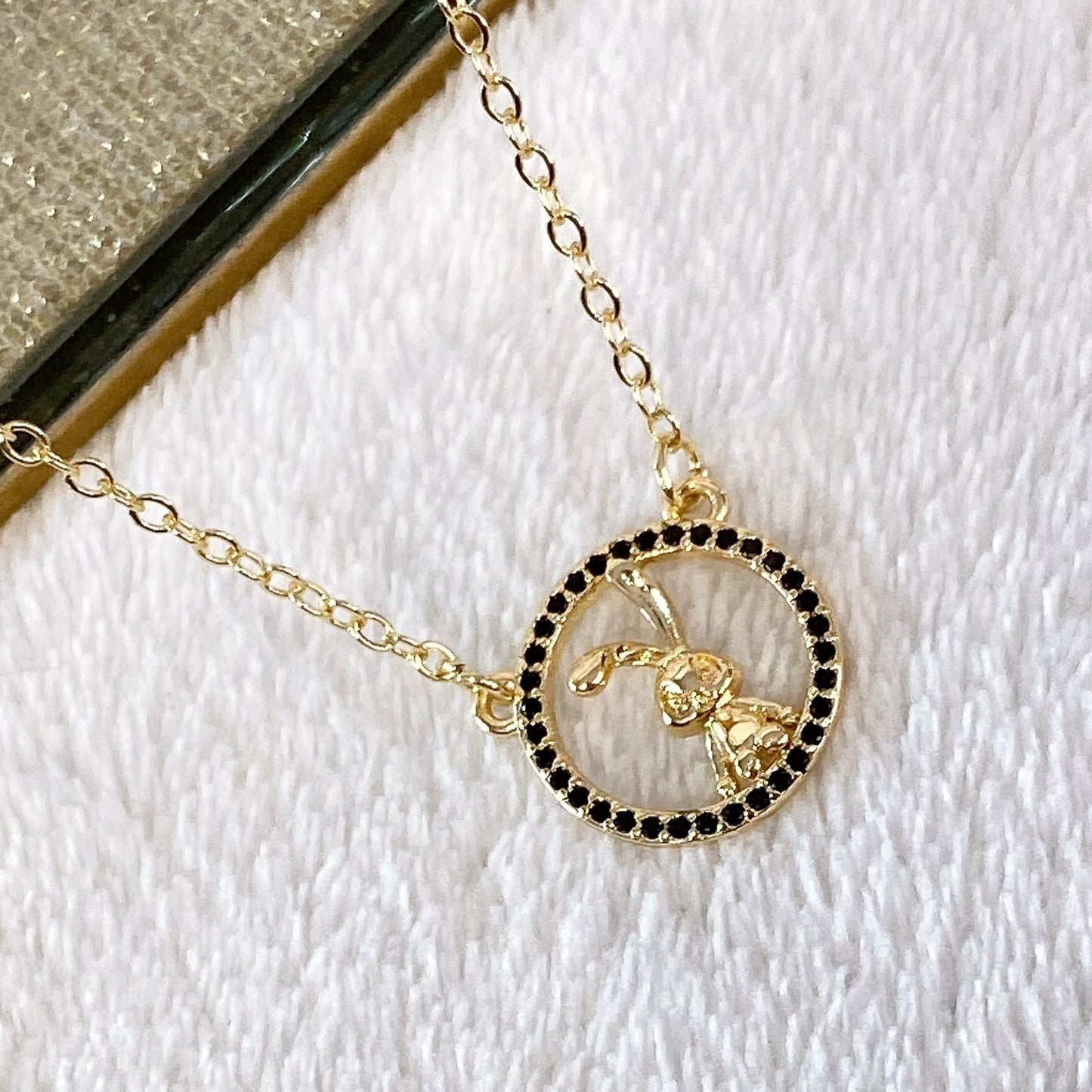 Collar de Chapa de Oro CC2142-1